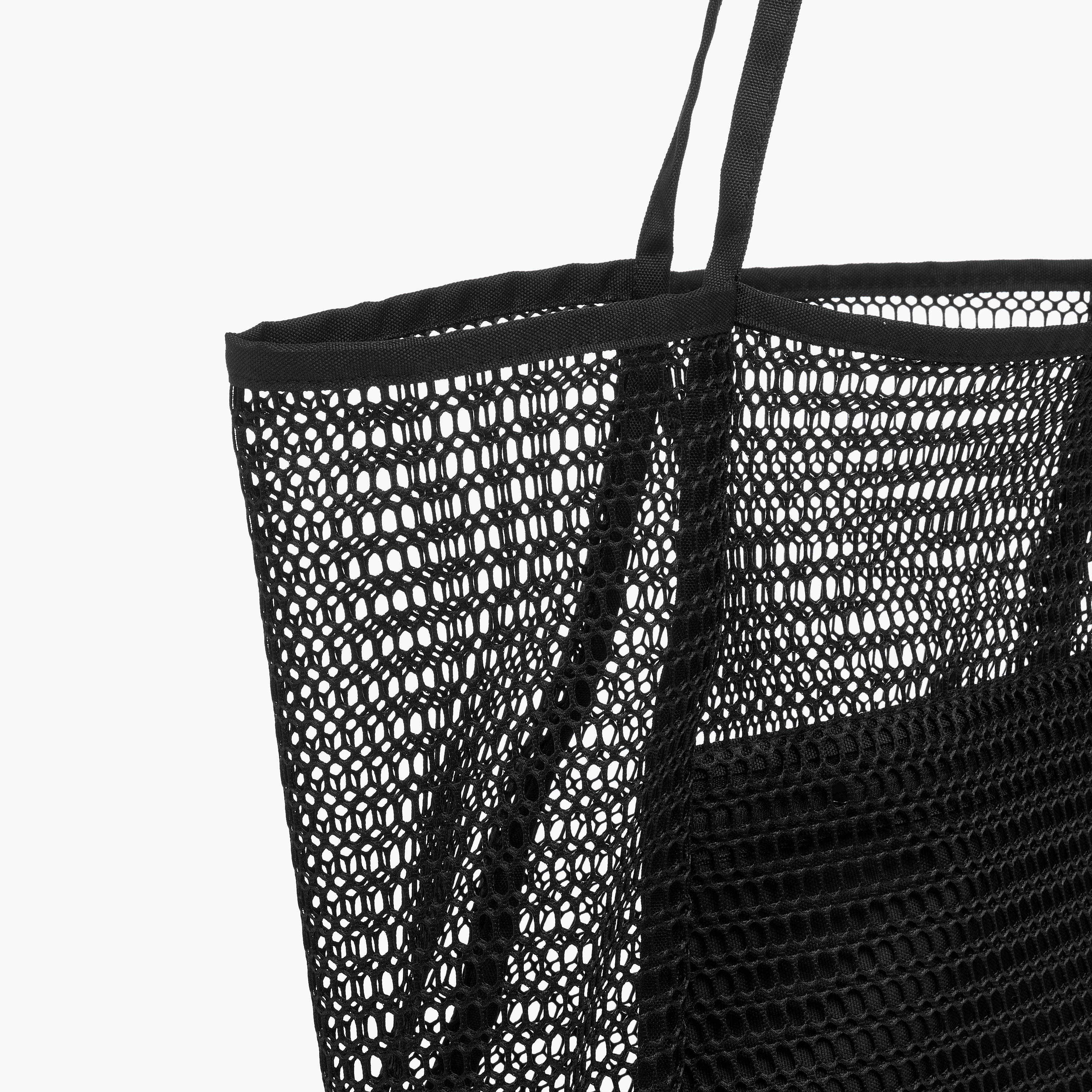 Mesh Tote Bag with Inner Pocket and Double Handle-women-bagsandwallets-handbags-image-5