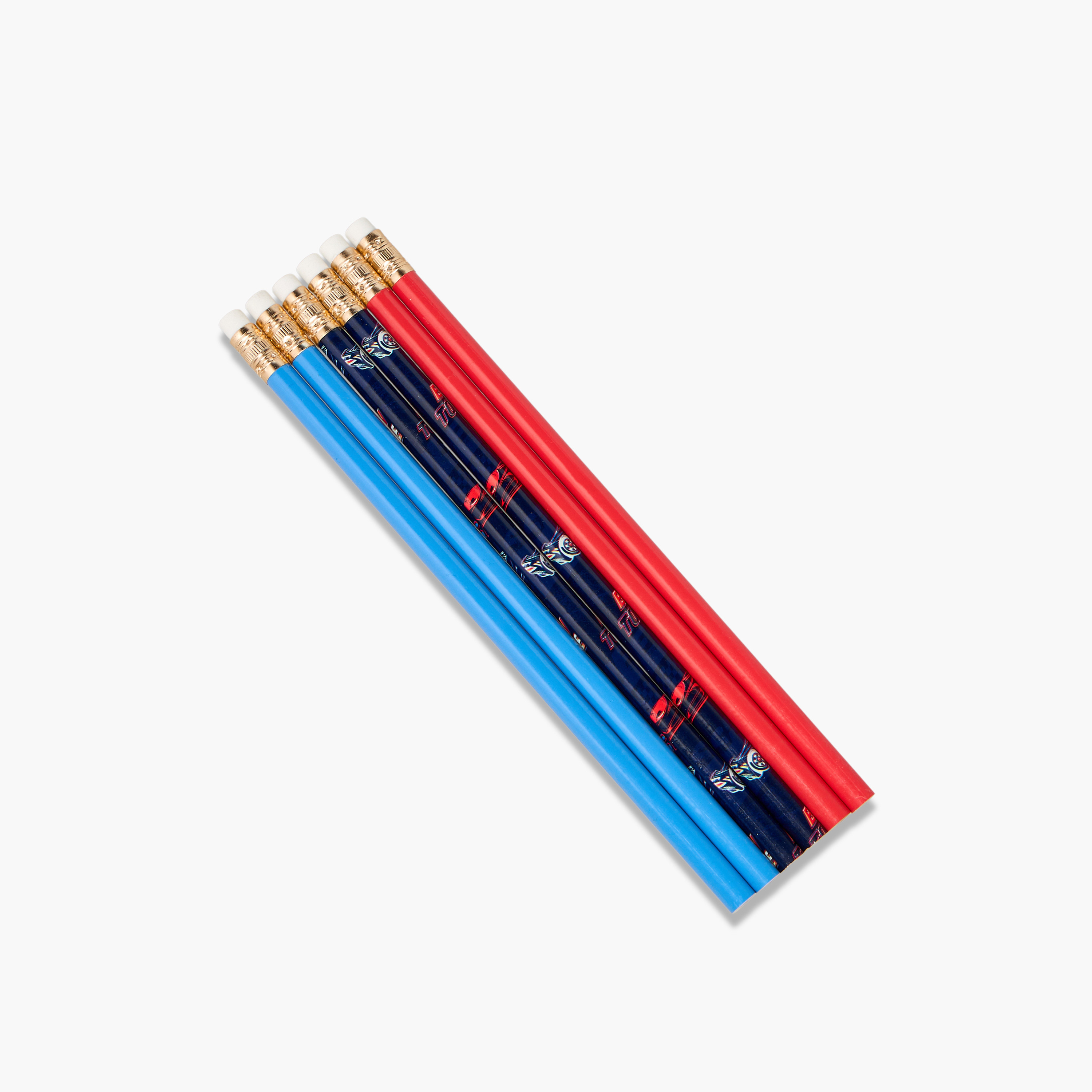 Wooden Pencil with Eraser - Set of 6-school-stationery-pensandpencils-image-2