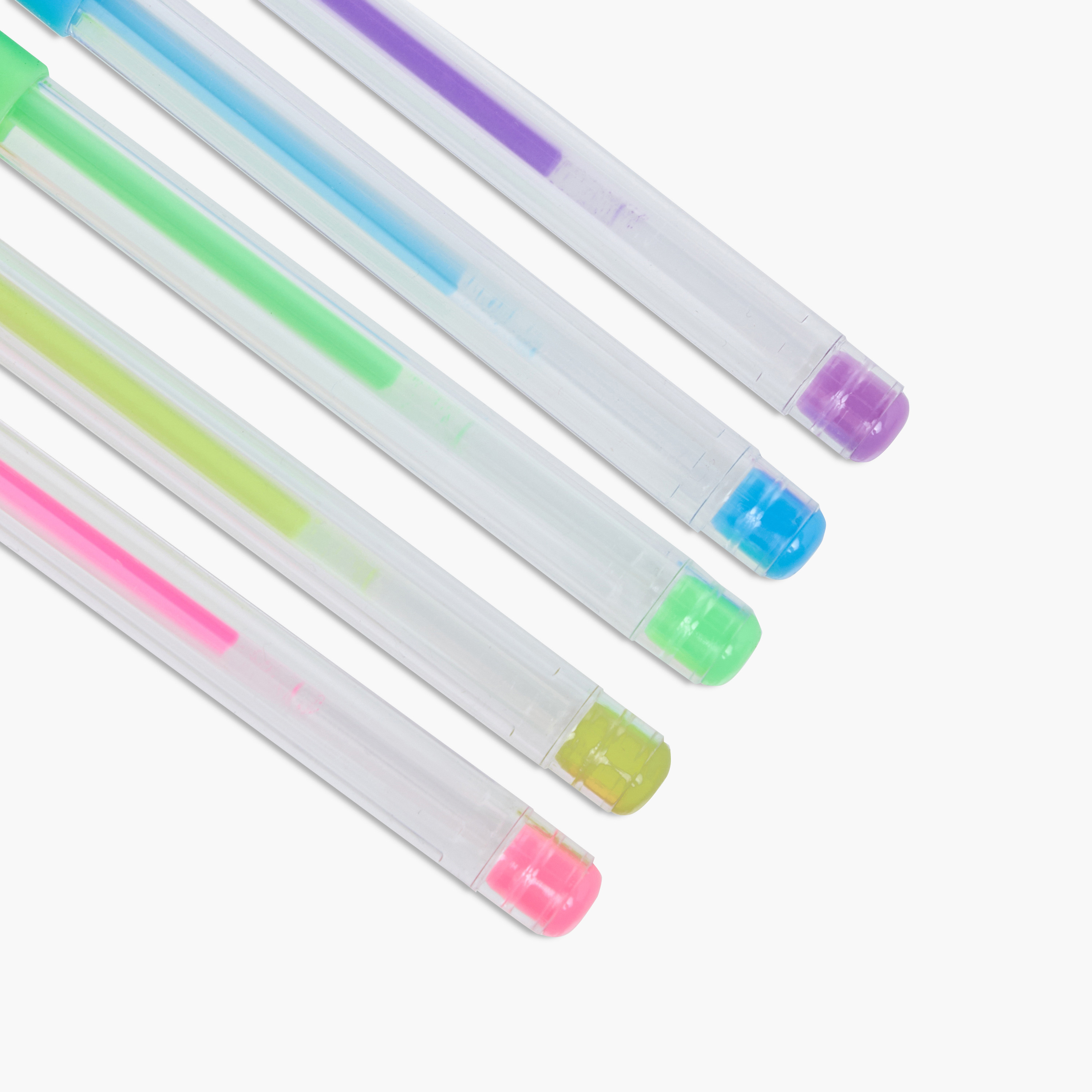 Assorted Gel Pen - Set of 5-school-stationery-pensandpencils-image-4