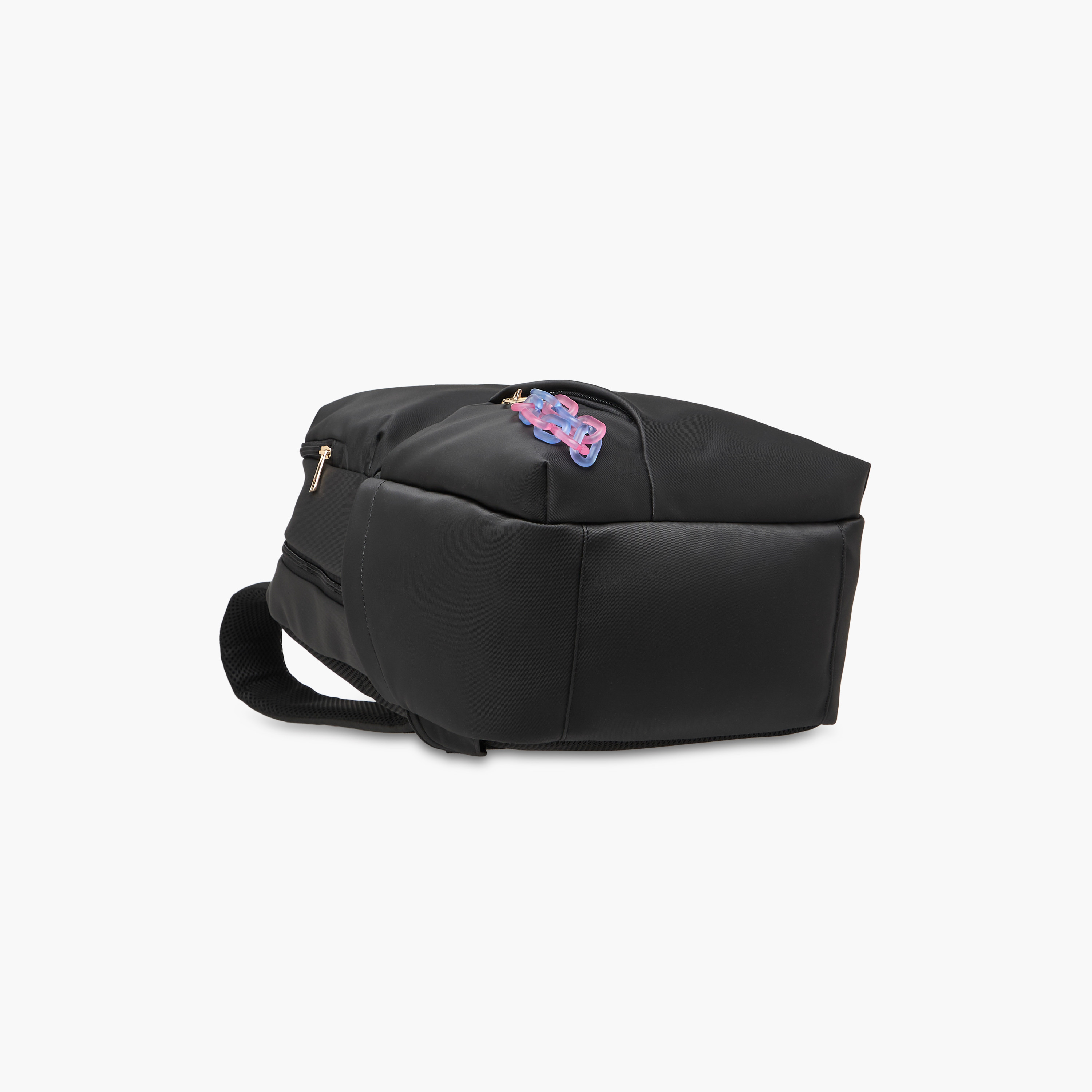 شنطة ظهر سادة بحمالات كتف قابلة للتعديل وسحاب إغلاق من ميستوتس - 28x41x21 سم-women-bagsandwallets-backpacks-image-7