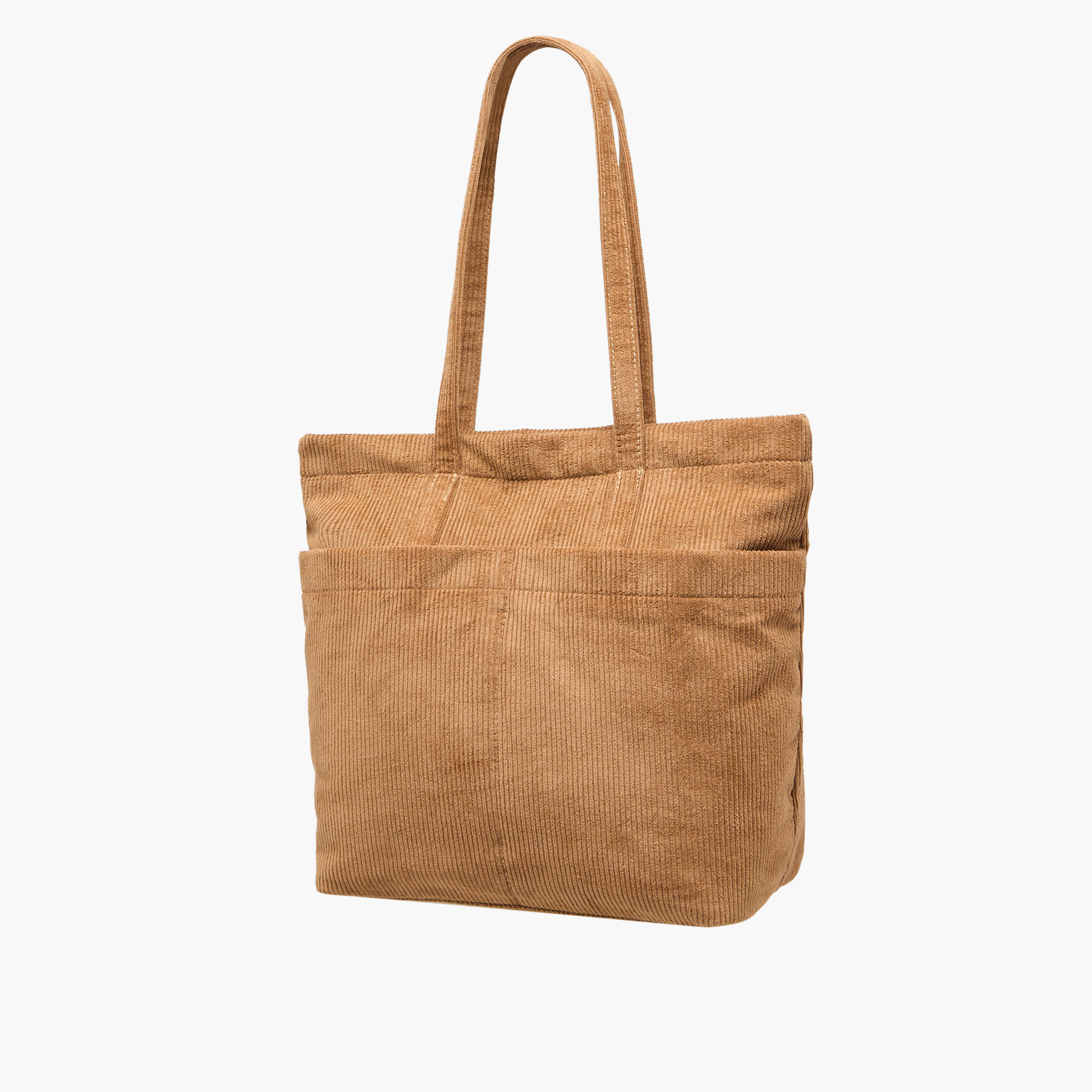 شنطة توتي كوردوروي بمقبض مزدوج وسحاب إغلاق من ميستوتس-women-bagsandwallets-handbags-image-3