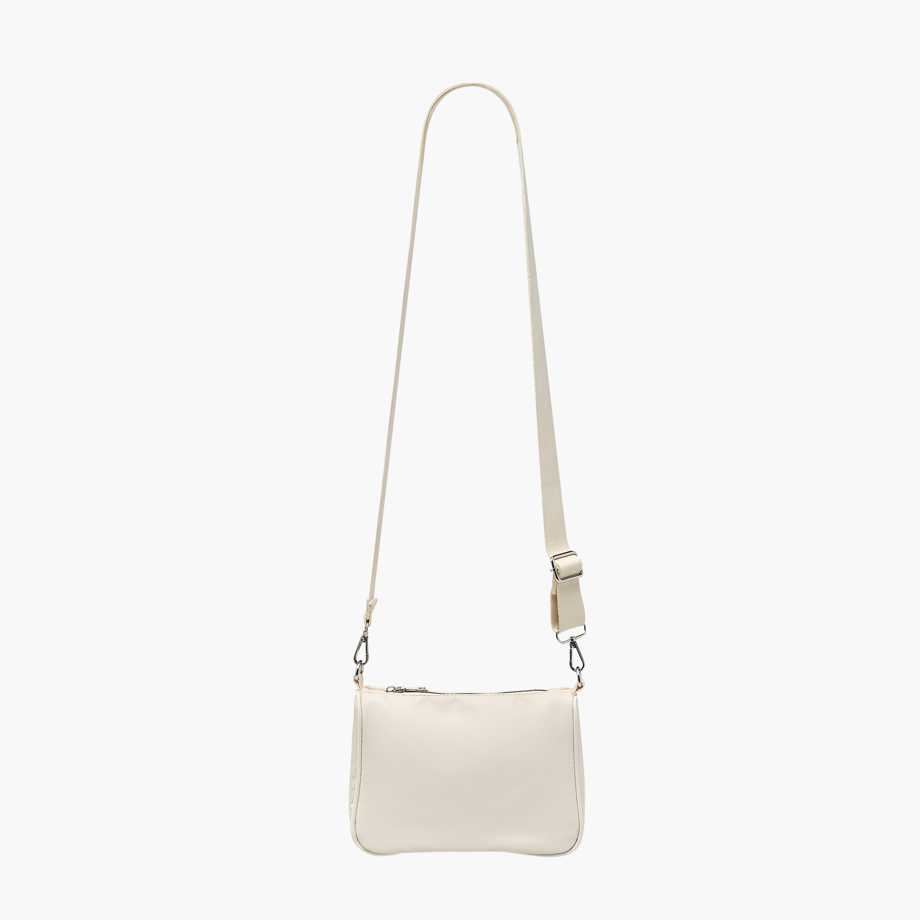 Mistotes Solid Crossbody Bag with Detachable Strap and Zip Closure-women-bagsandwallets-handbags-image-3