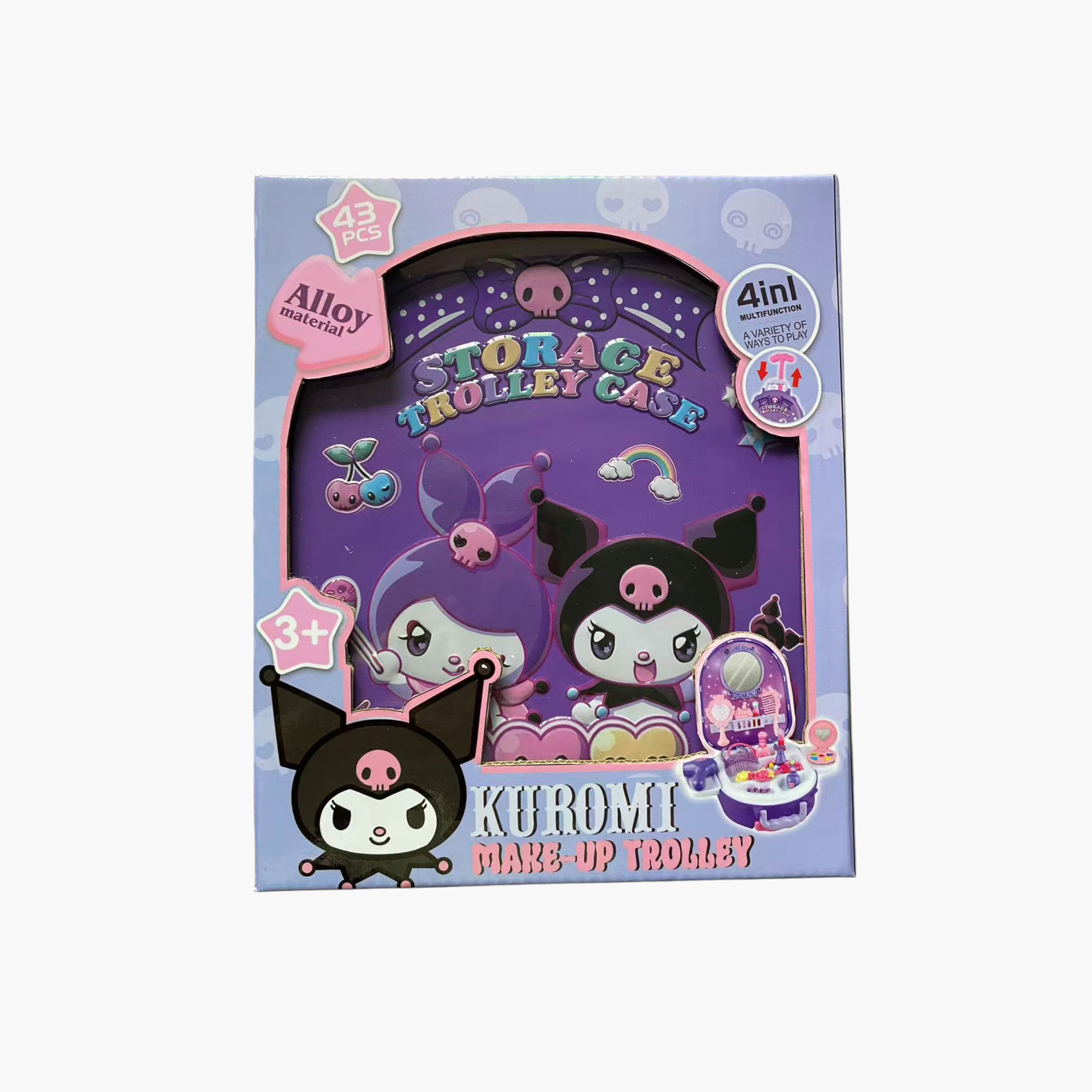 Sanrio Kuromi Makeup Trolley Playset-toys-roleplay-makeupandcosmeticsets-image-2