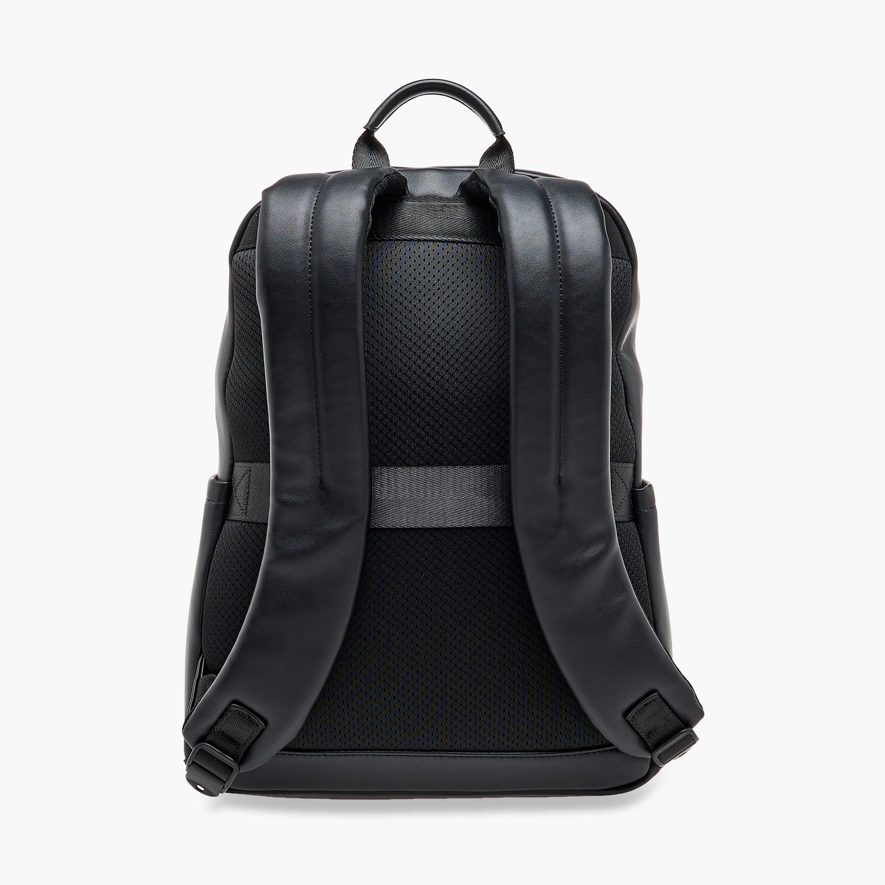 Duchini Solid Backpack with Adjustable Shoulder Straps - 31x17x43 cm-men-bags-image-3