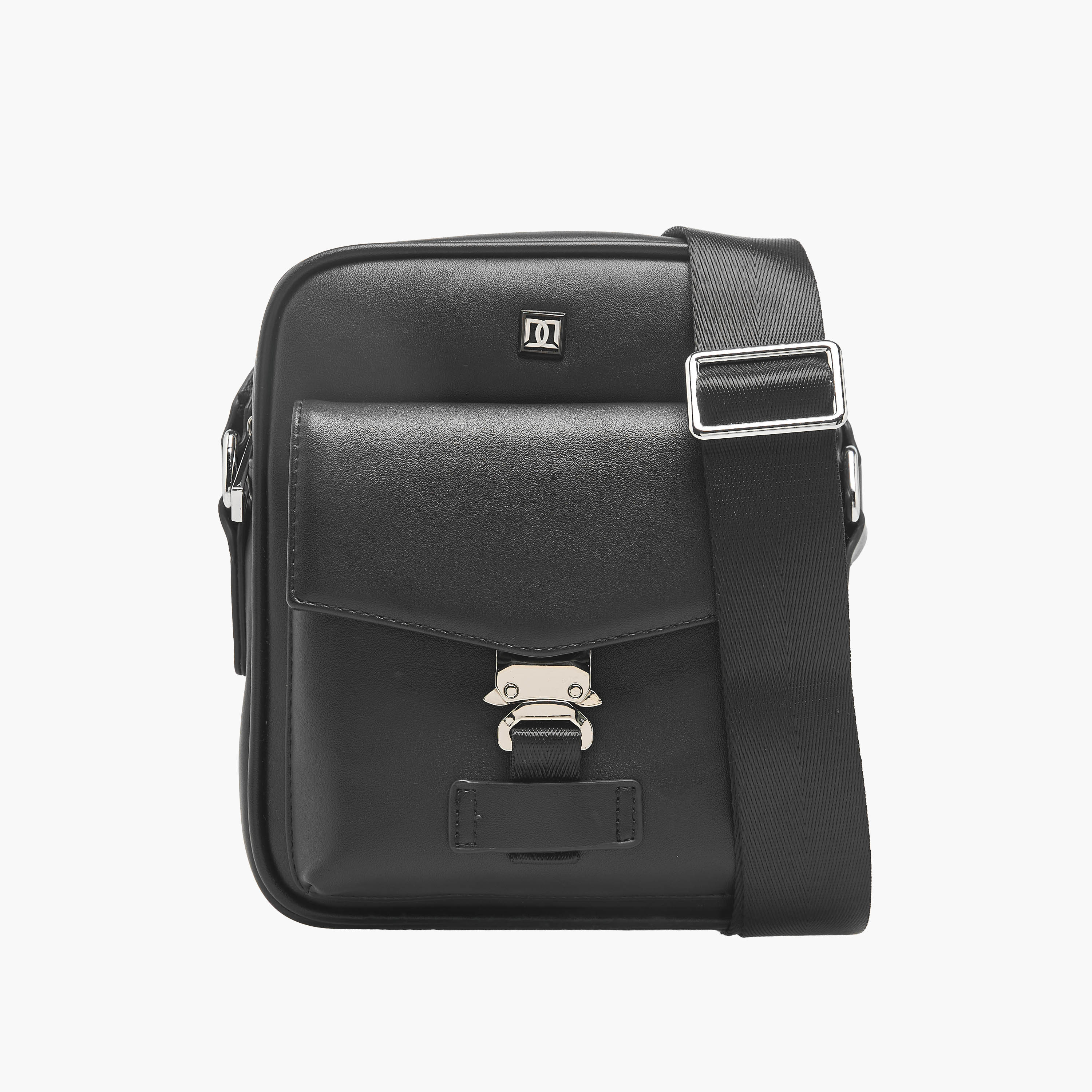 شنطة كروس بودي سادة بحزام قابل للتعديل من دوتشيني-travel-accessories-image-1