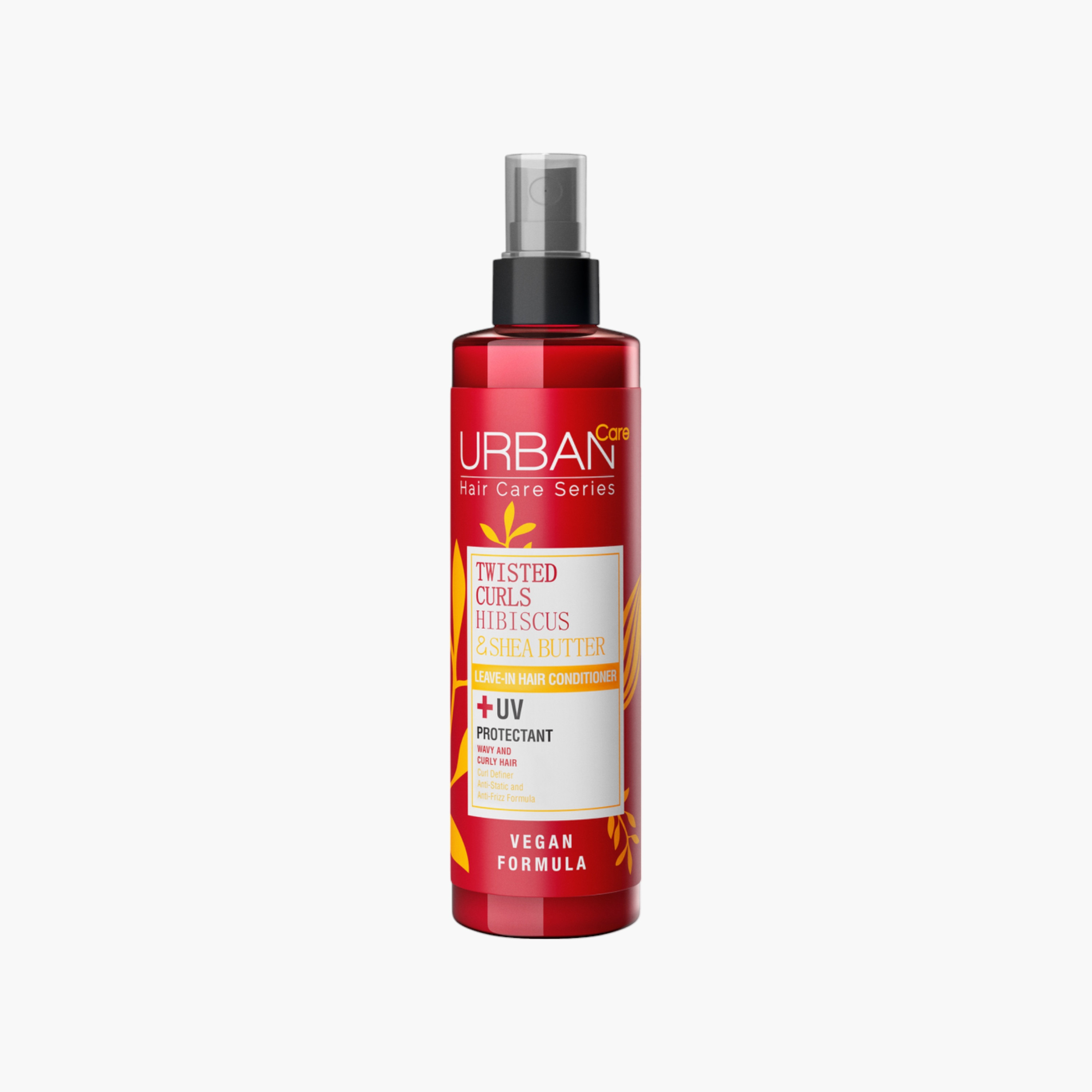 بخاخ بلسم للشعر المجعد والمموج بخلاصة الكركديه وزبدة الشيا من أوربان كير - 200 مل-beautyandpersonalcare-hair-haircare-conditioners-image-1