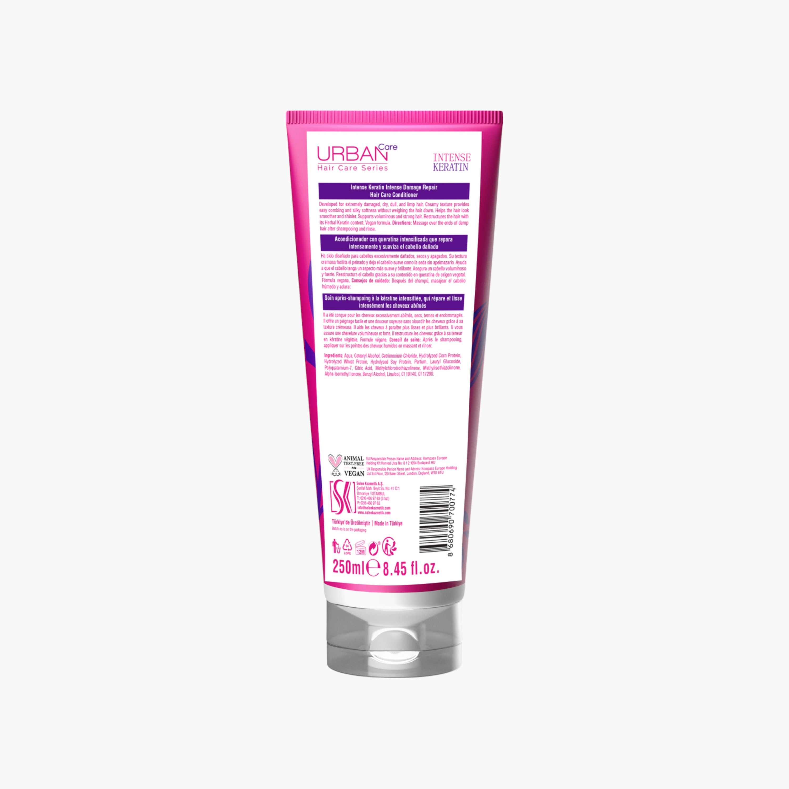 Urban Care Intense Keratin Hair Care Conditioner - 250 ml-beautyandpersonalcare-hair-haircare-conditioners-image-2