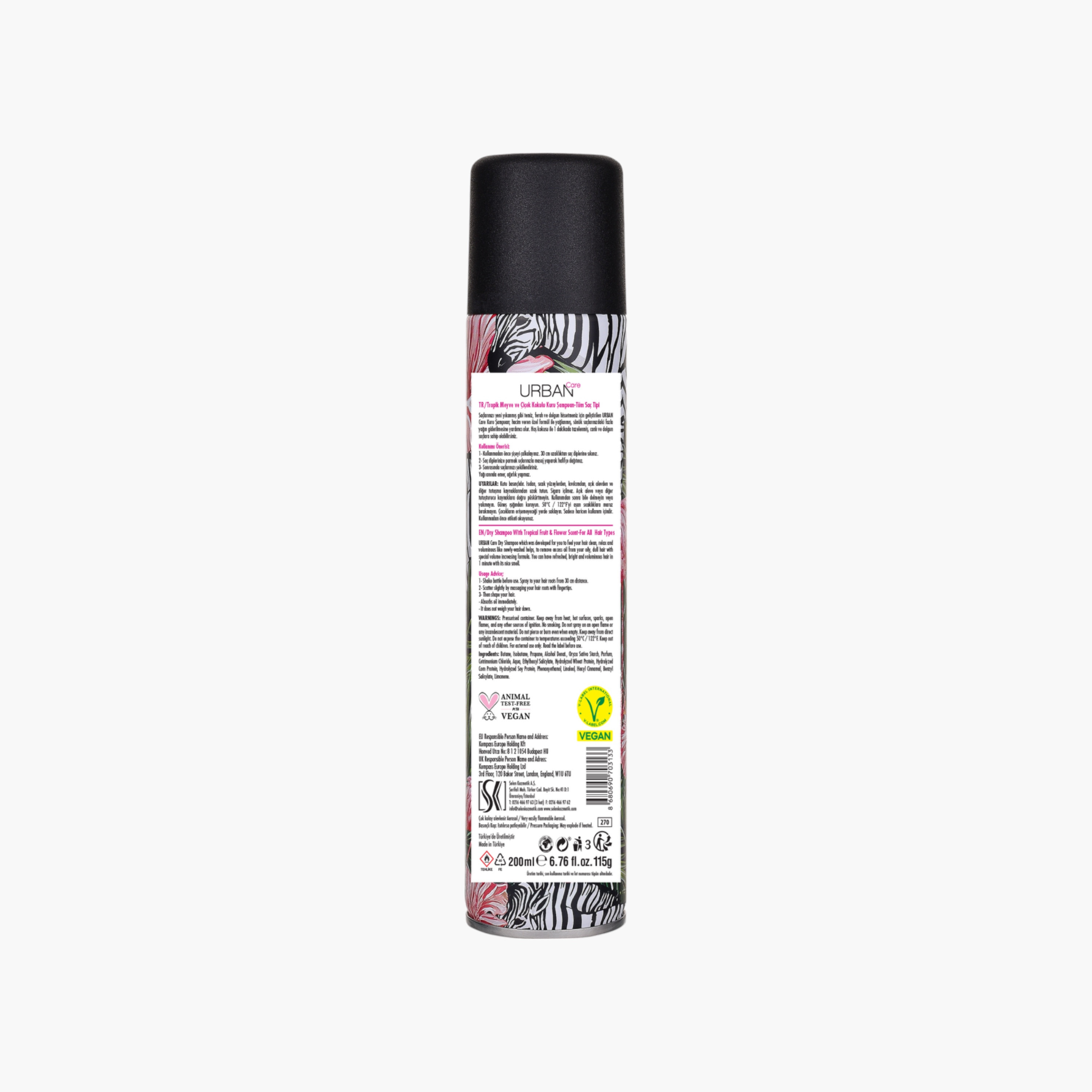 Urban Care Tropical Paradise Jungle Dry Shampoo - 200 ml-beautyandpersonalcare-hair-haircare-dryshampoos-image-2