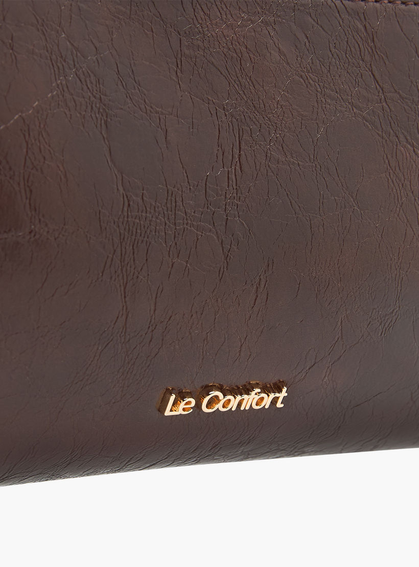 Le Confort Solid Crossbody Bag with Button Closure and Chain Strap-women-bagsandwallets-handbags-image-7
