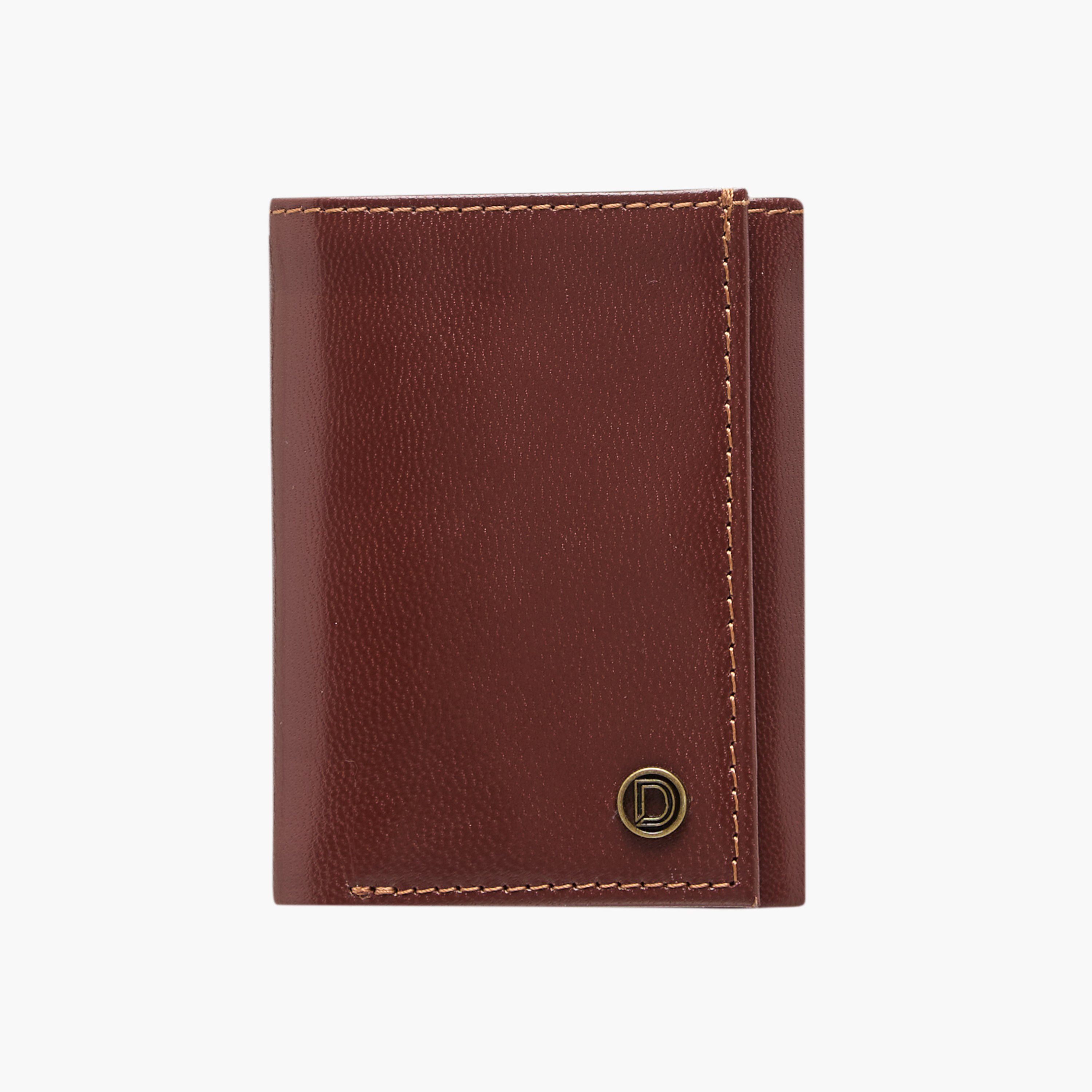 Duchini Metal Accent Bi-Fold Wallet-men-beltsandwallets-wallets-image-1