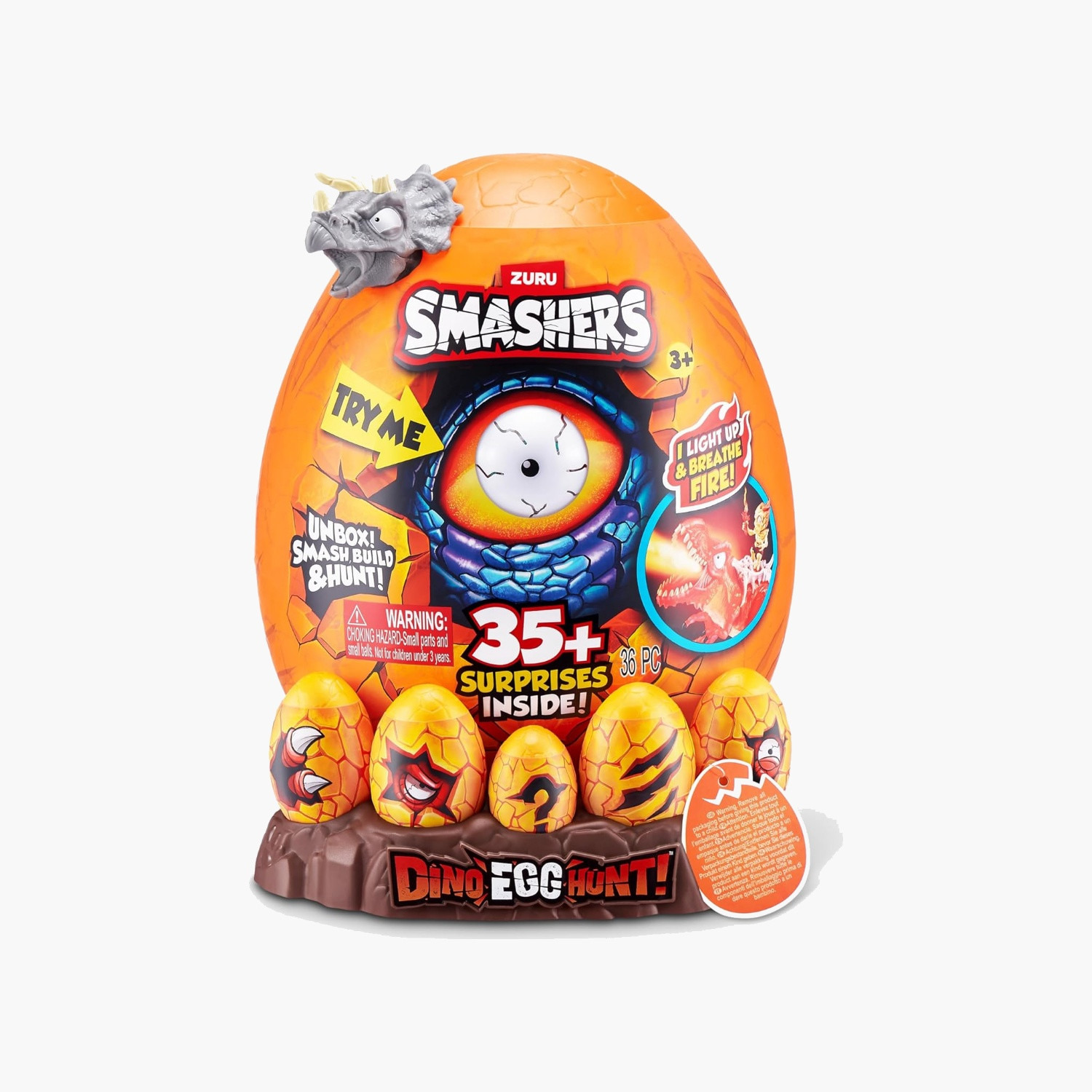 ZURU Assorted Smasher Dino Egg Hunt-toys-noveltyandcollectibles-collectibles-image-2