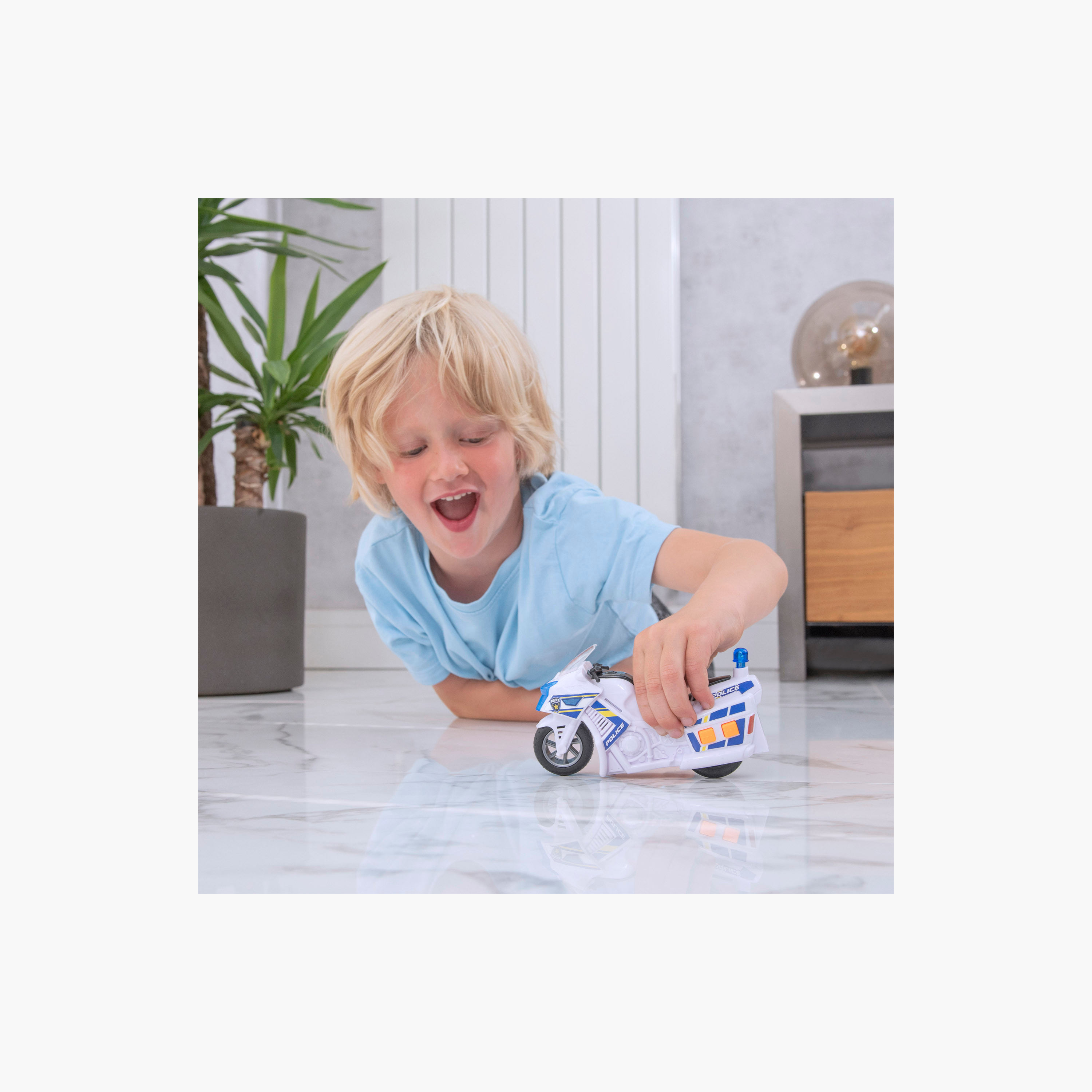 Teamsterz Mighty Machines Police Motorbike-toys-playvehicles-vehicleplaysets-image-4