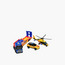 مجموعة سيارات وشاحنة وفولفو وطائرة هليكوبتر من ديكي توي-toys-playvehicles-vehicleplaysets-image-11