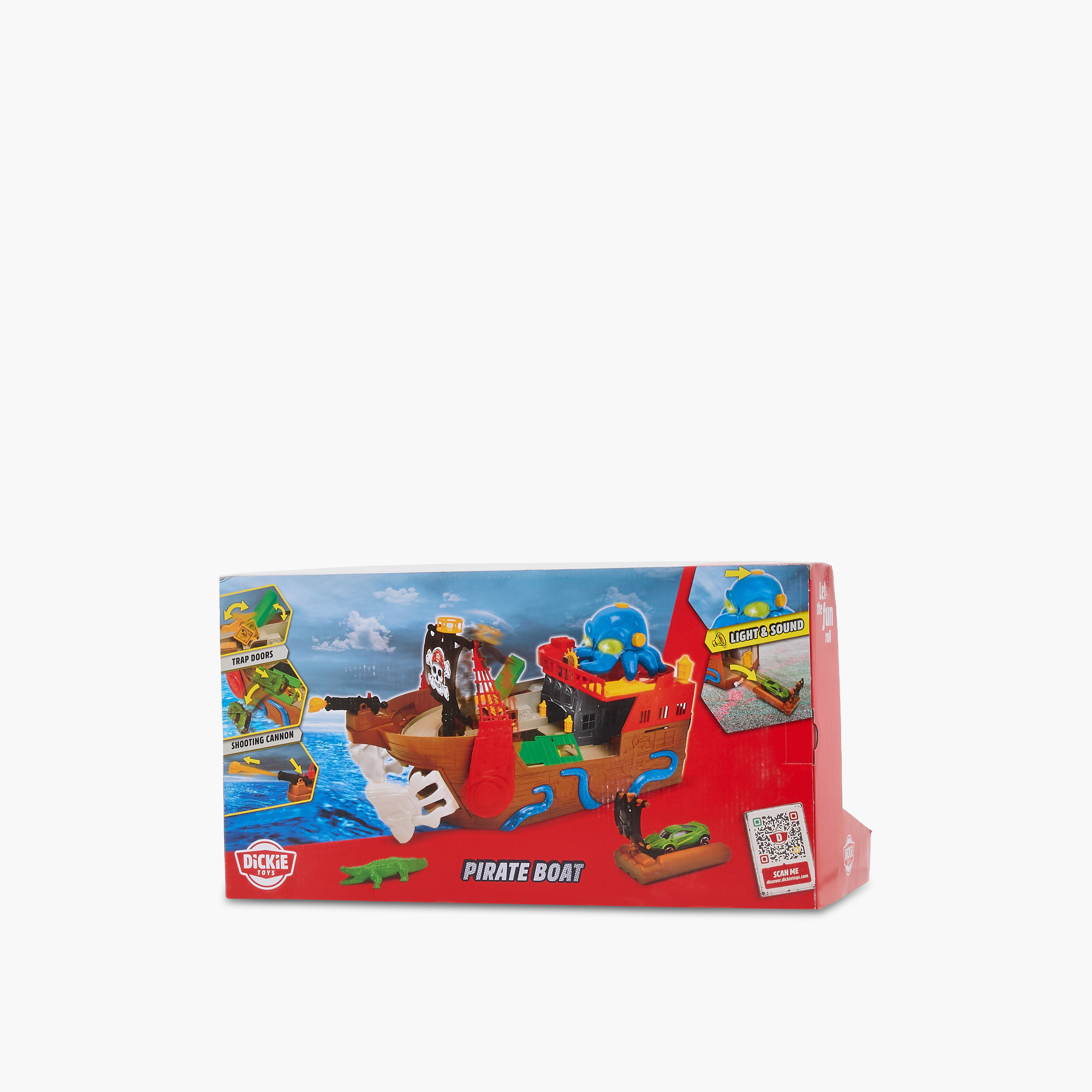DICKIE TOYS Pirate Boat with Light and Sound-toys-playvehicles-vehicleplaysets-image-11