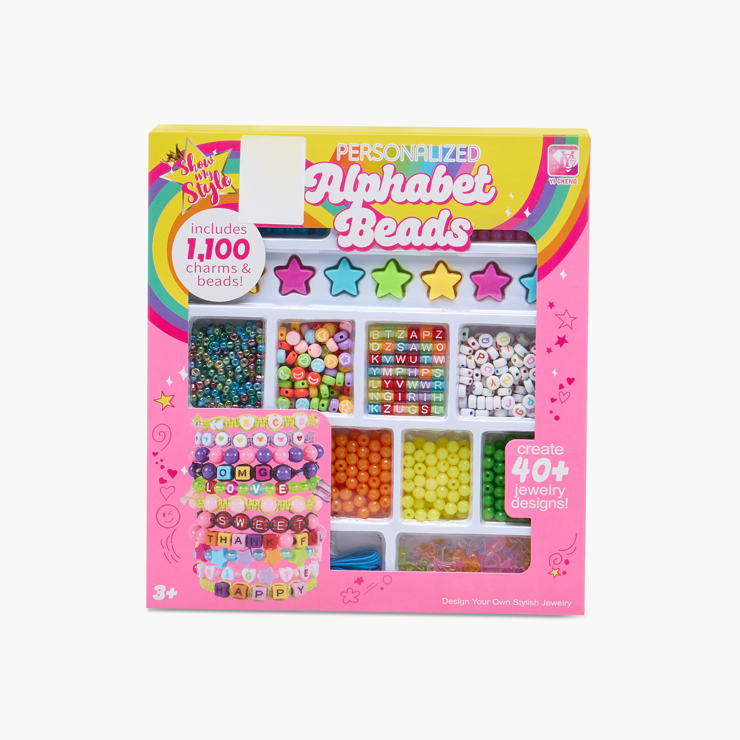 Personalised Alphabet Beads DIY Playset-school-artsandcrafts-image-5