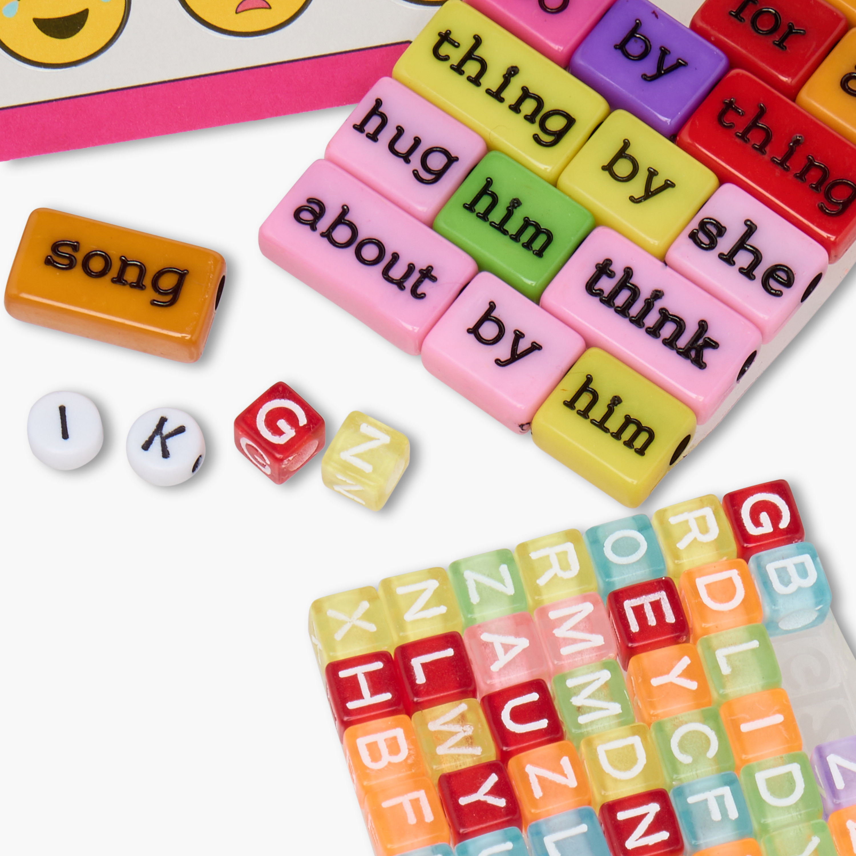 Emoticon Message Beads DIY Playset-school-artsandcrafts-image-3
