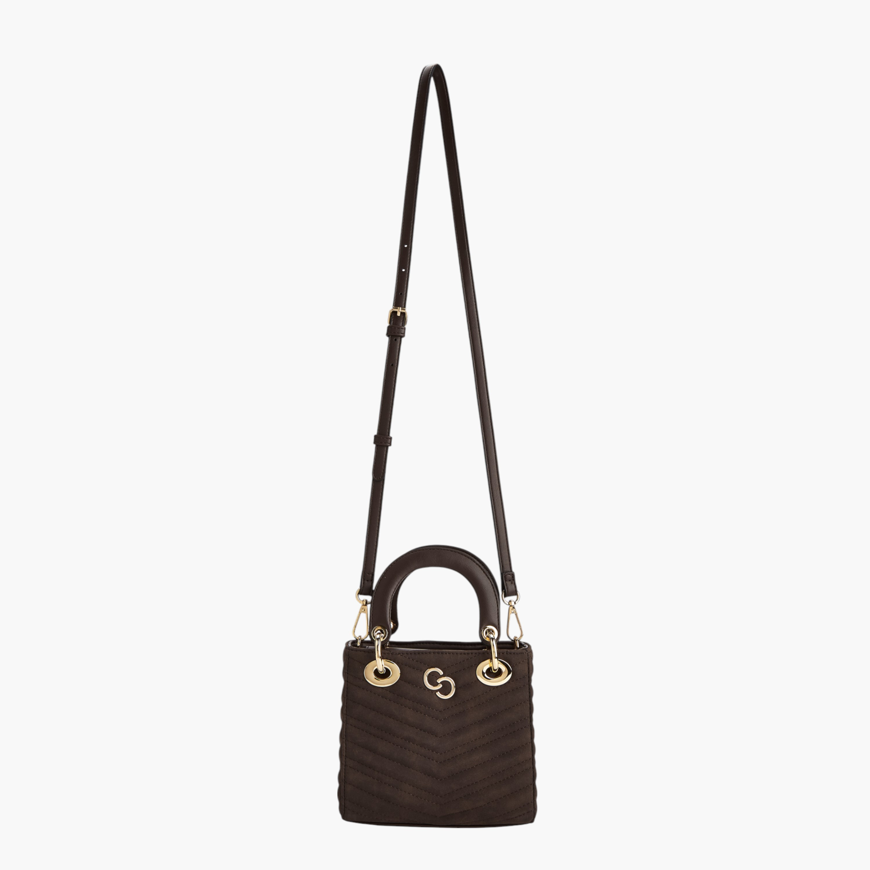 Celeste Quilted Tote Bag with Detachable Strap and Zip Closure-women-bagsandwallets-handbags-image-5