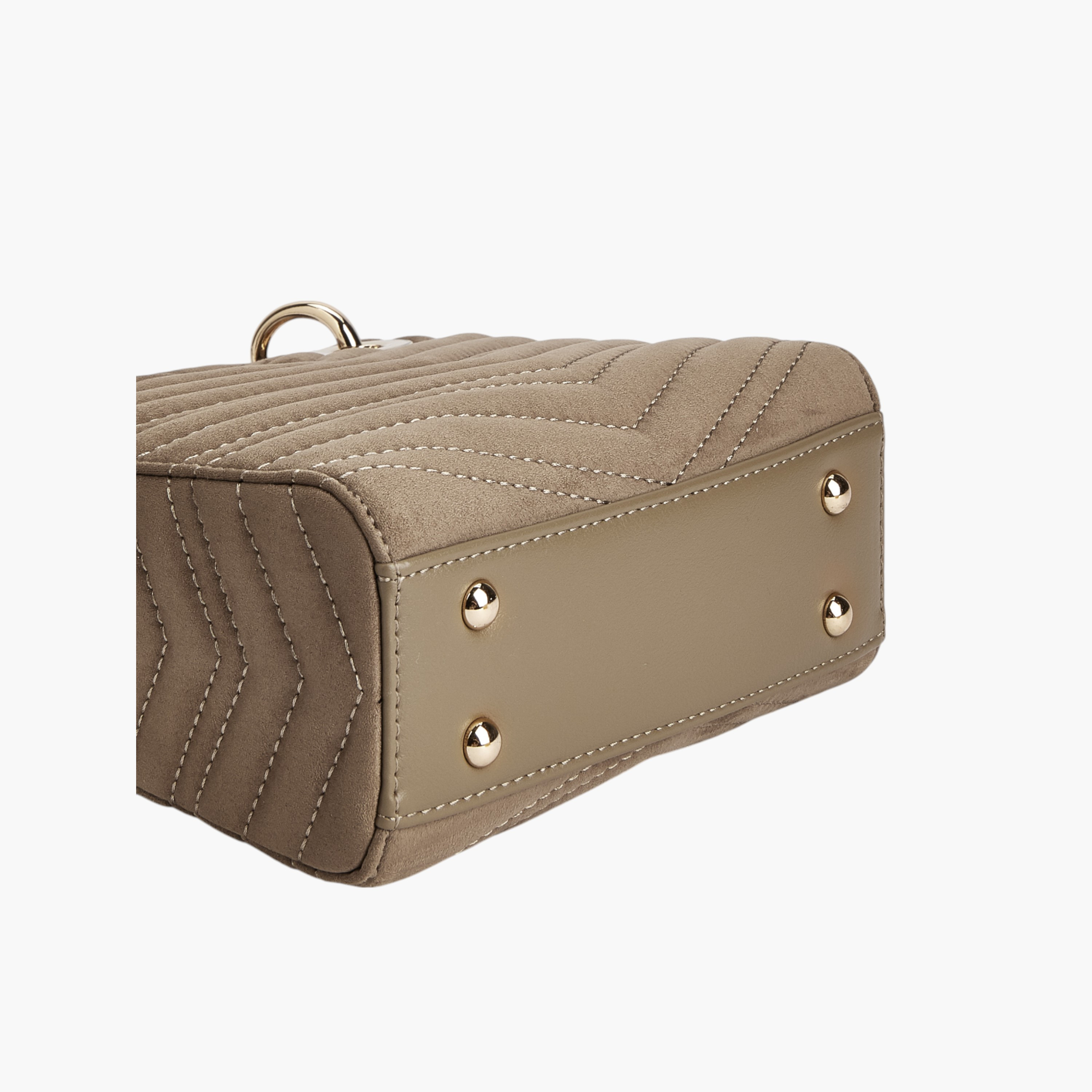 Celeste Quilted Tote Bag with Detachable Strap and Zip Closure-women-bagsandwallets-handbags-image-6