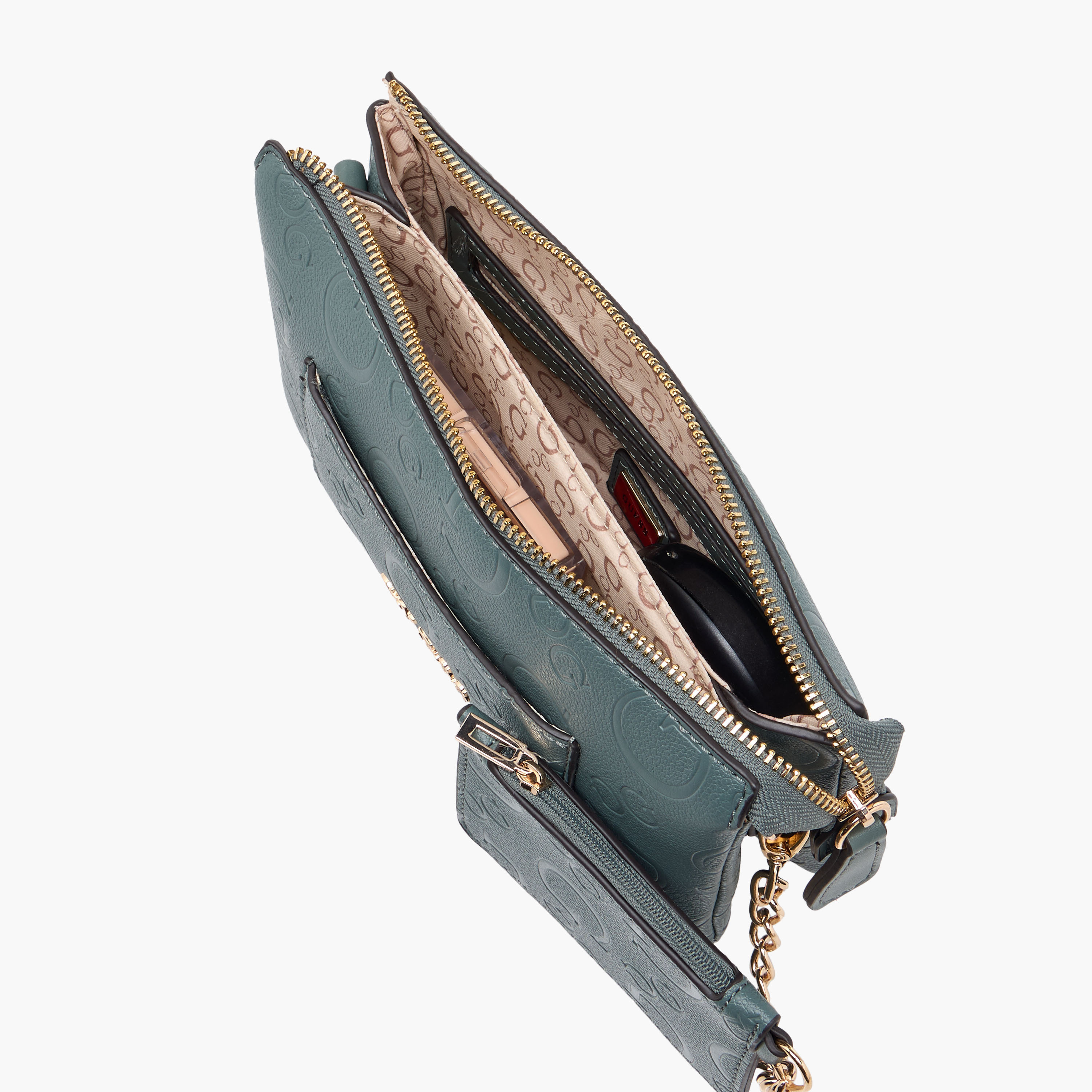 Shop Guess Normandy 3-Piece Mini Crossbody Bag and Pouch Set