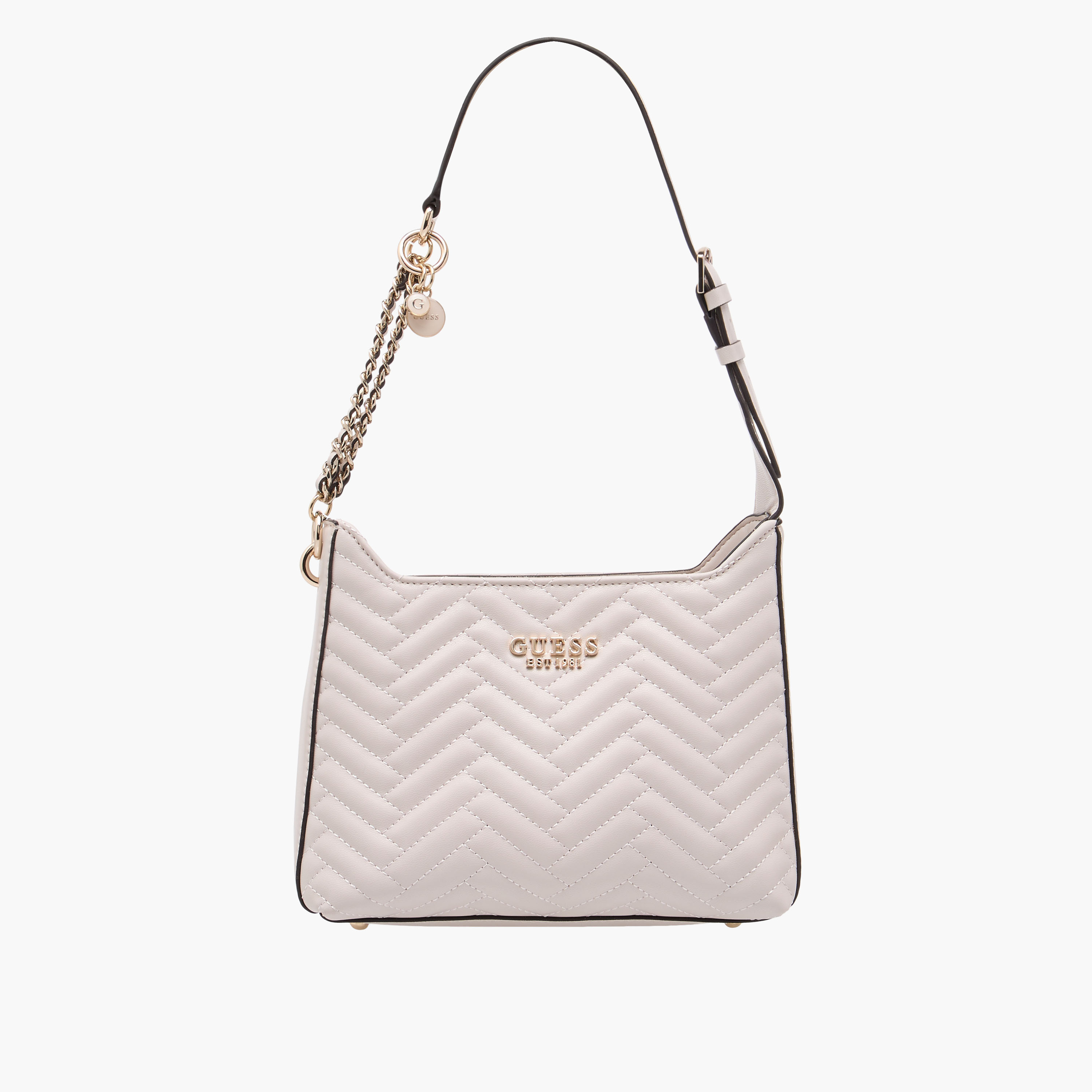 شنطة كتف مبطنة بحزام قابل للتعديل وسحاب إغلاق أنينج من جيس-women-bagsandwallets-handbags-image-1