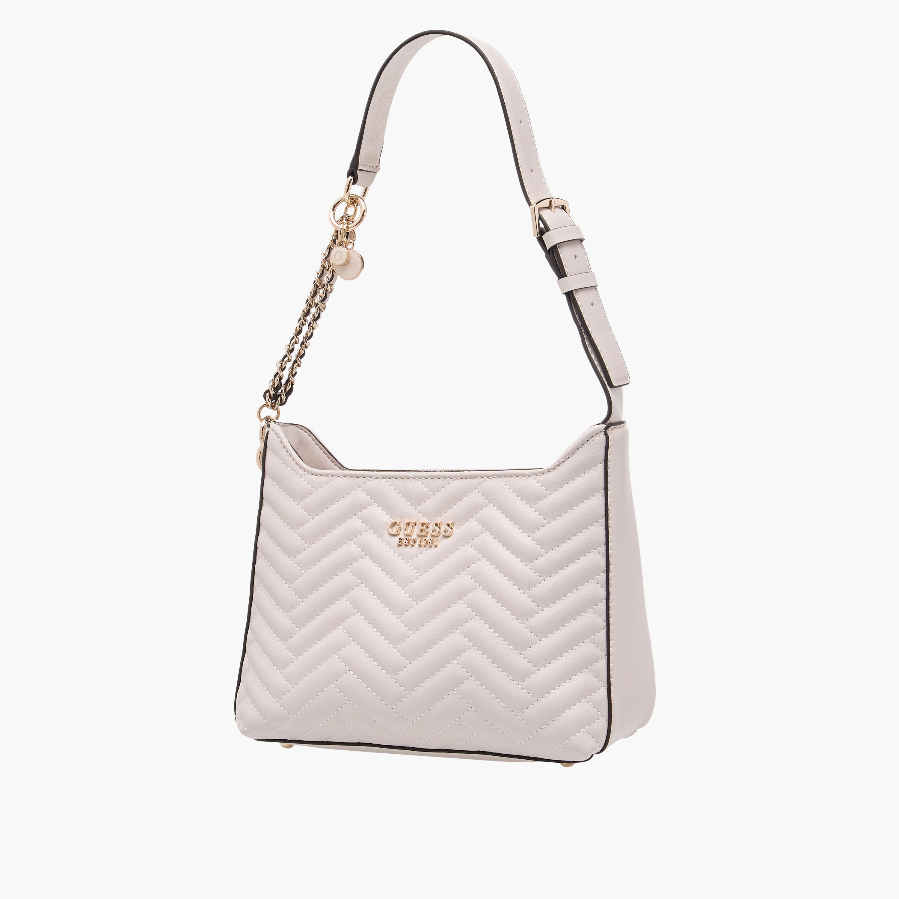 شنطة كتف مبطنة بحزام قابل للتعديل وسحاب إغلاق أنينج من جيس-women-bagsandwallets-handbags-image-3