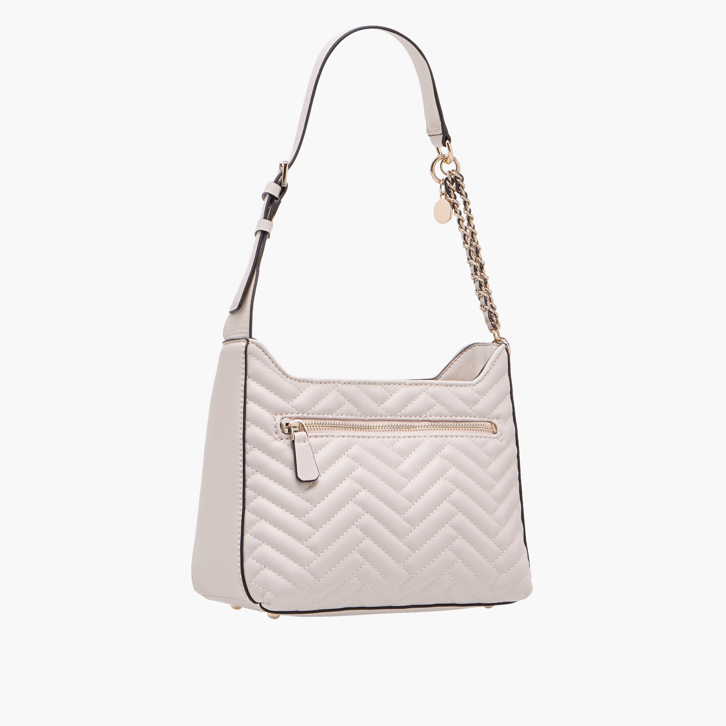 شنطة كتف مبطنة بحزام قابل للتعديل وسحاب إغلاق أنينج من جيس-women-bagsandwallets-handbags-image-4