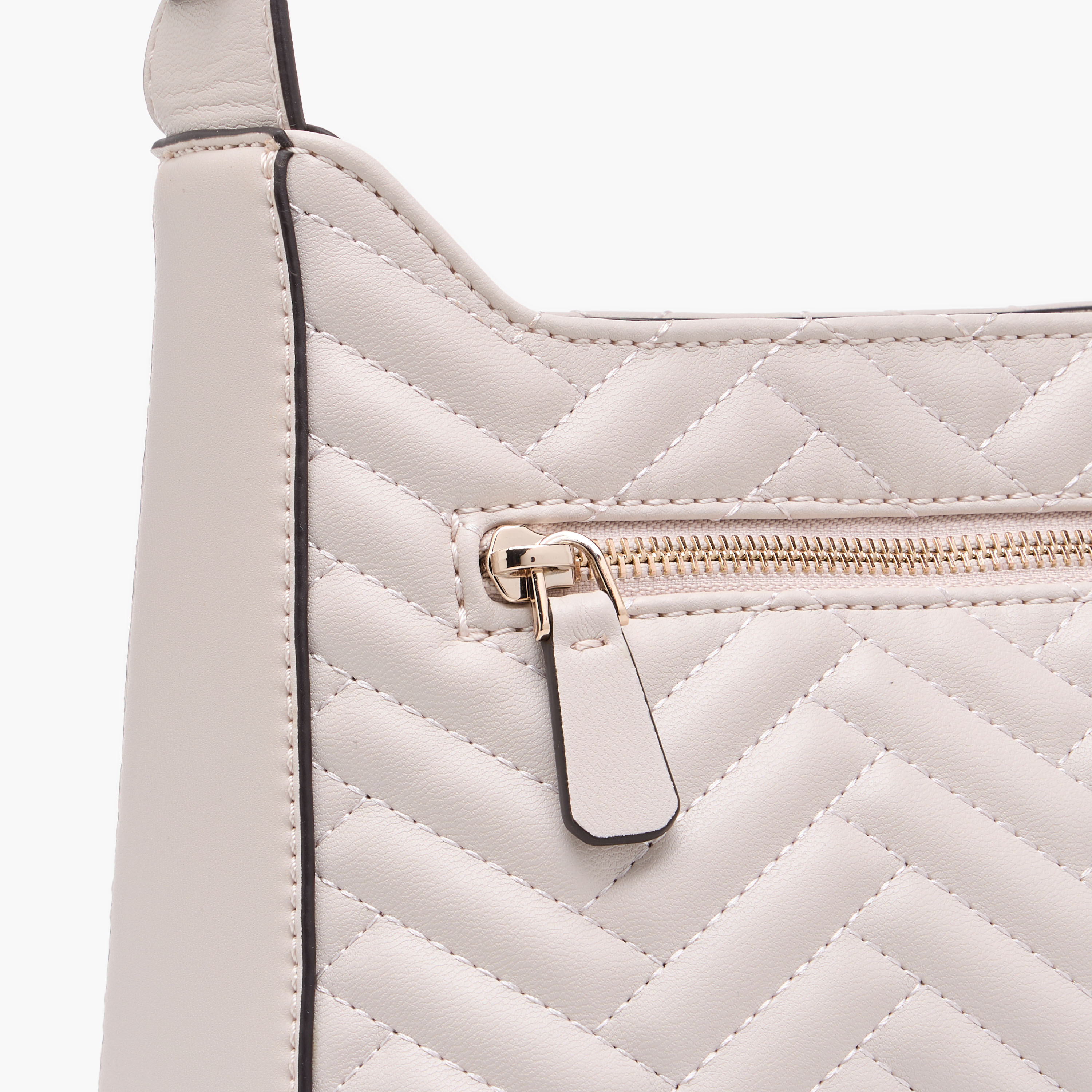 شنطة كتف مبطنة بحزام قابل للتعديل وسحاب إغلاق أنينج من جيس-women-bagsandwallets-handbags-image-6