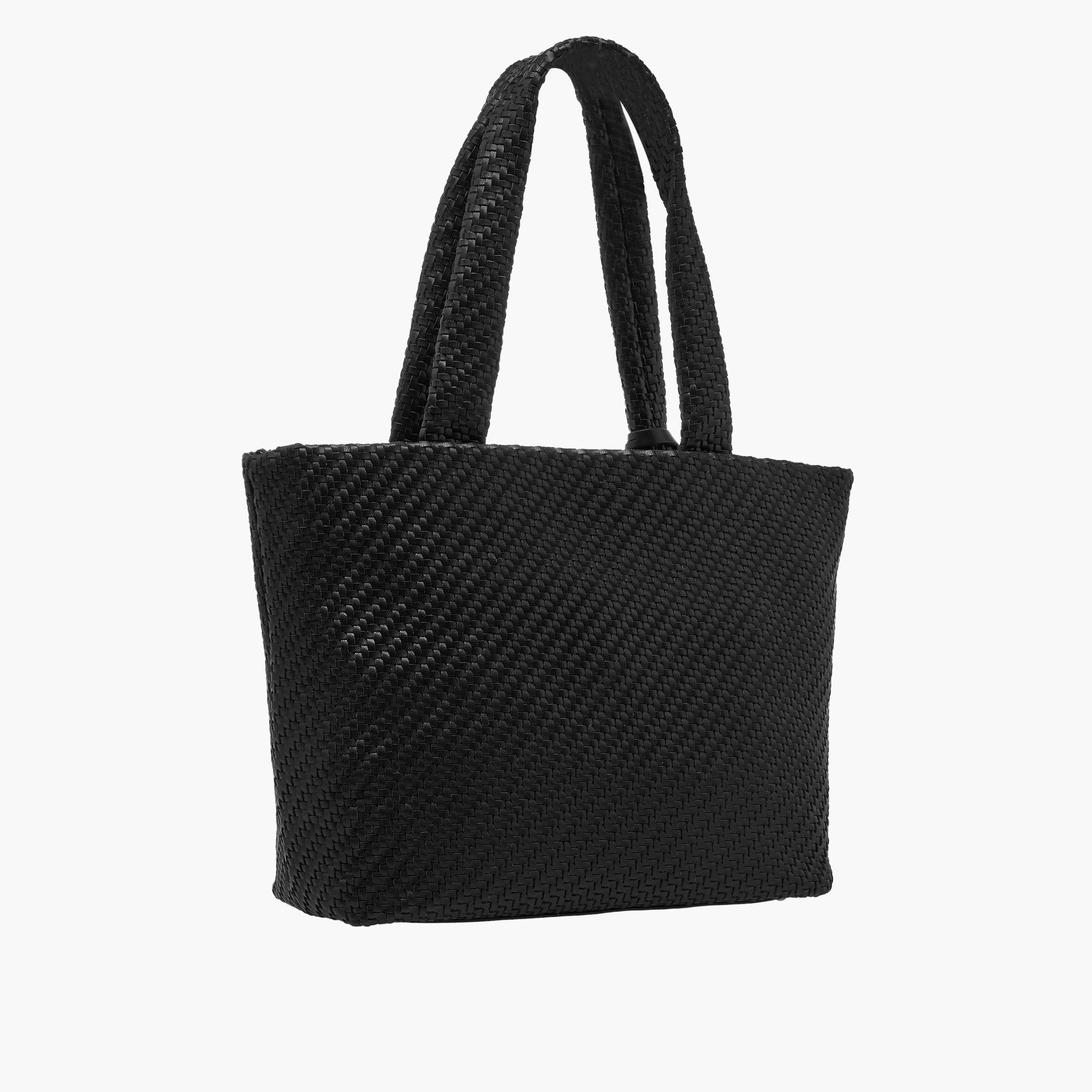 Guess Textured Tote Bag with Zip Closure-women-bagsandwallets-handbags-image-4
