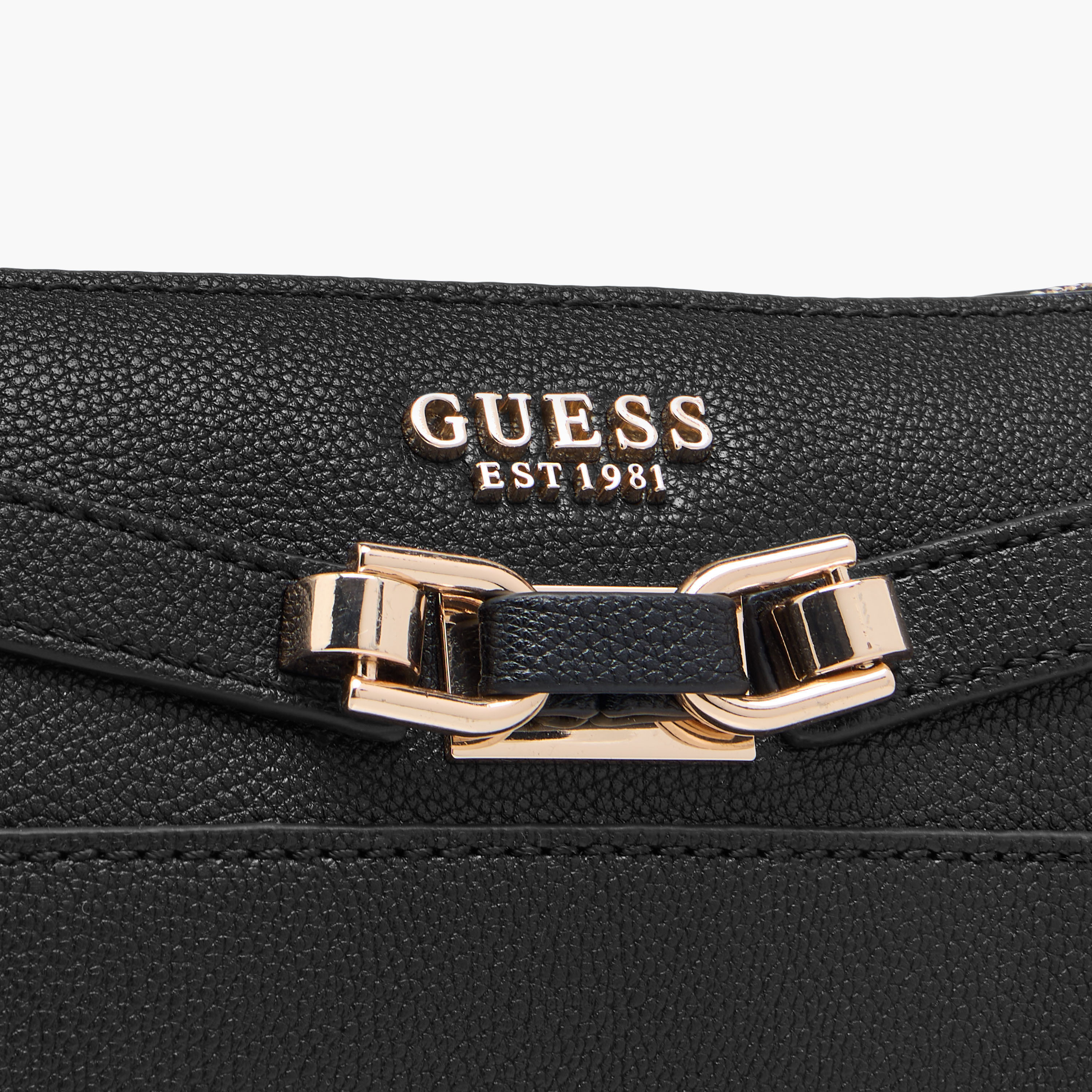 Guess Silvye Textured Shoulder Bag with Zip Closure-women-bagsandwallets-handbags-image-5