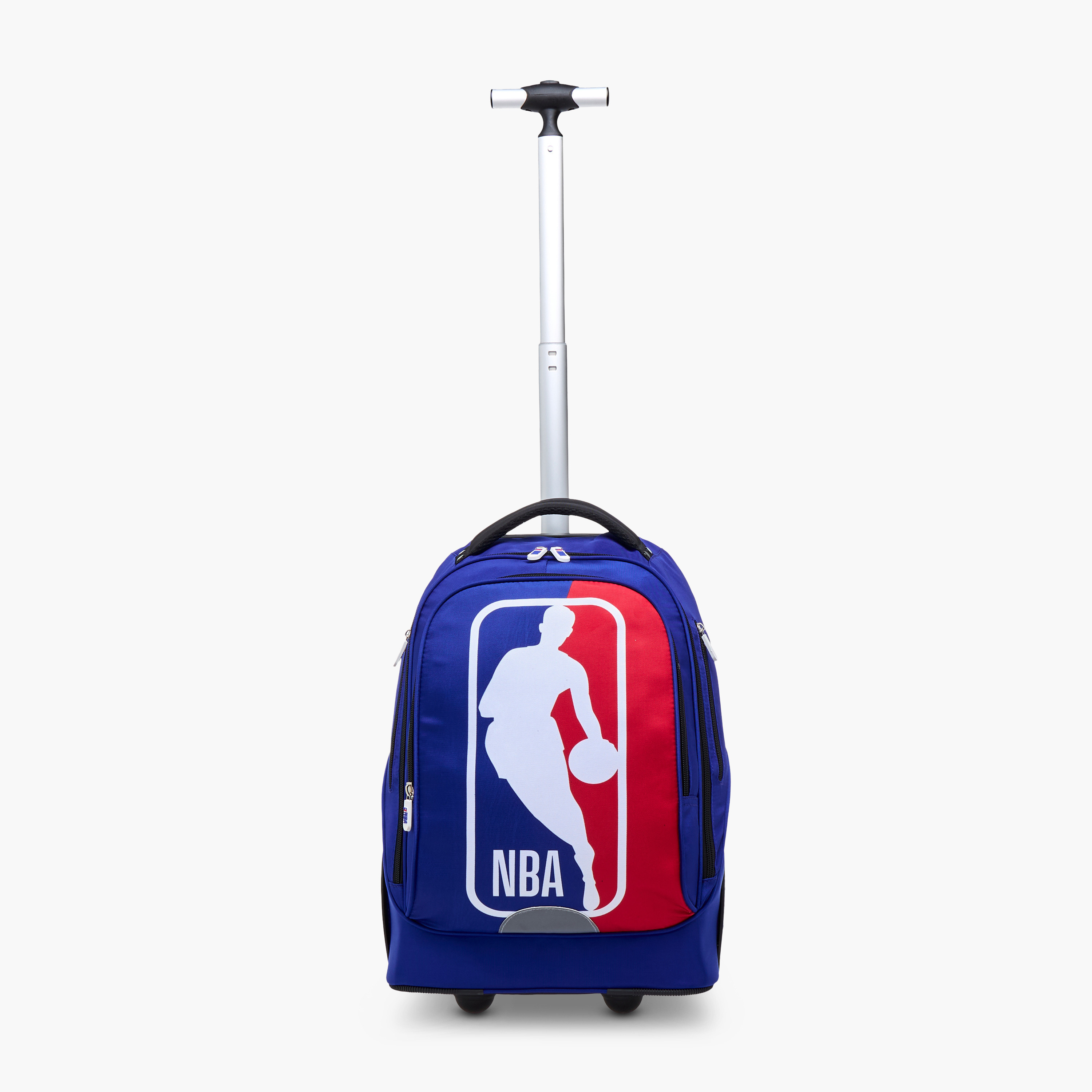 NBA Graphic Trolley Bag for Boys 8-13 Years with Adjustable Handle Height -school-bagsandbackpacks-trolleybags-image-8