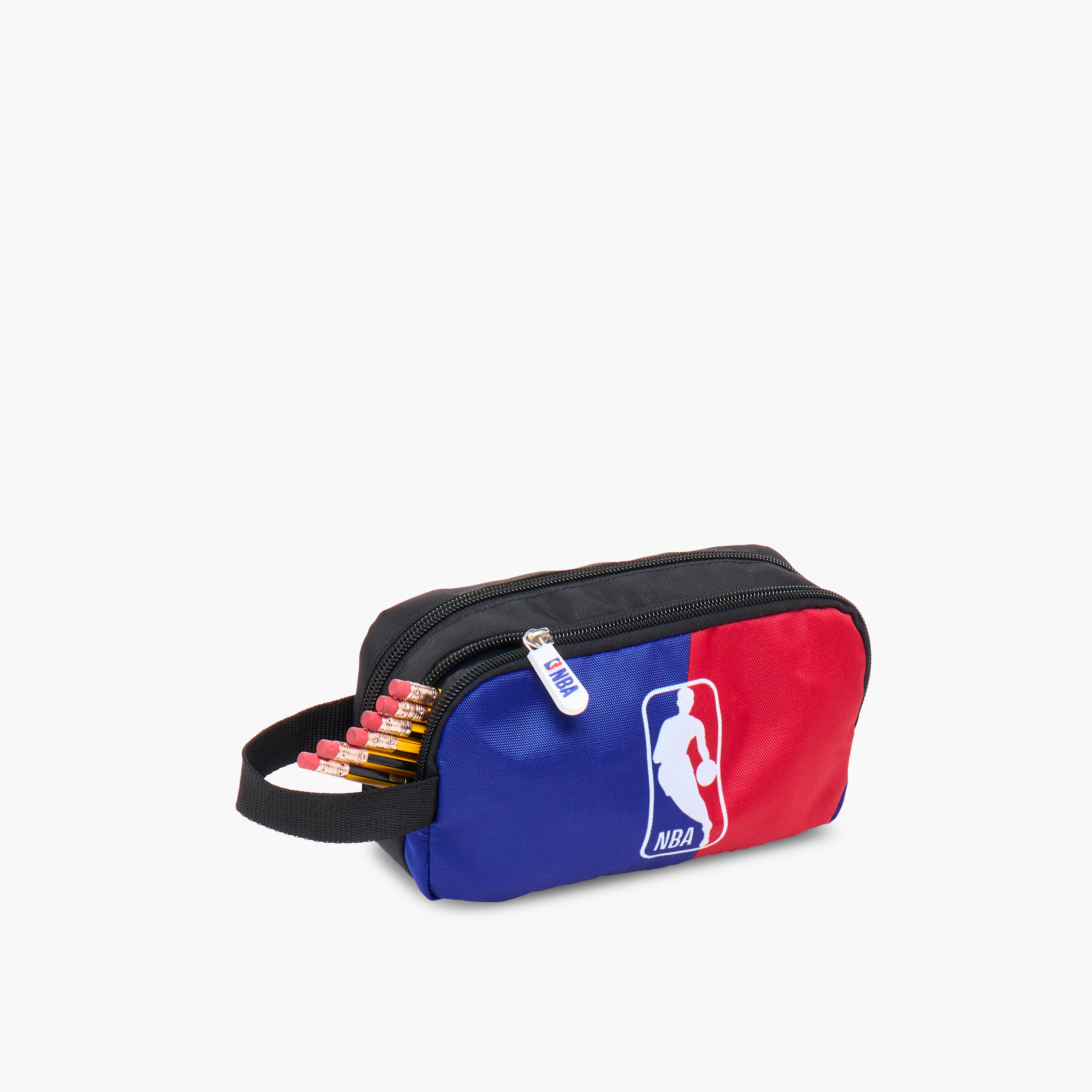 NBA Printed Pencil Pouch with Zip Closure-school-stationery-pencilcases-image-5