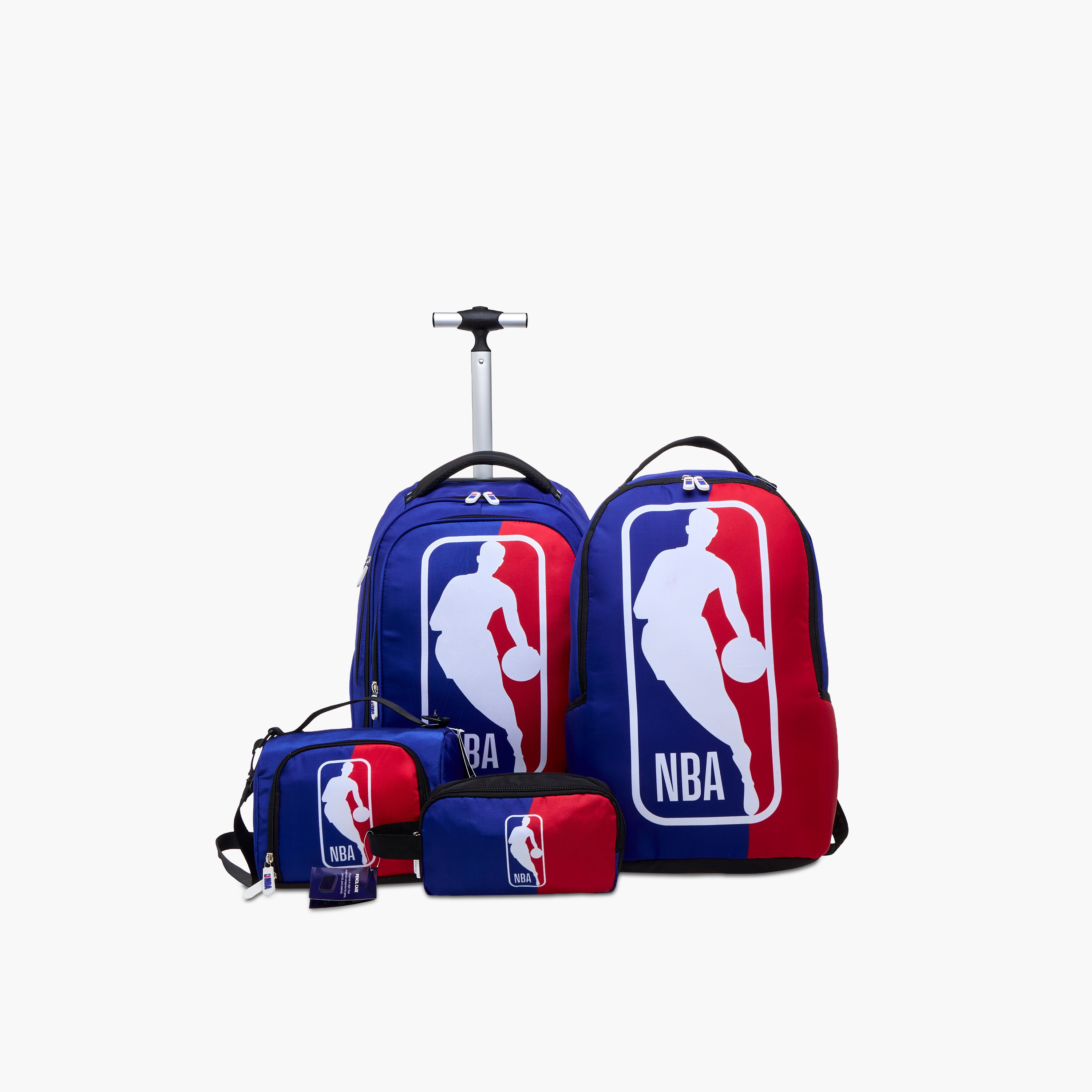 NBA Printed Pencil Pouch with Zip Closure-school-stationery-pencilcases-image-7