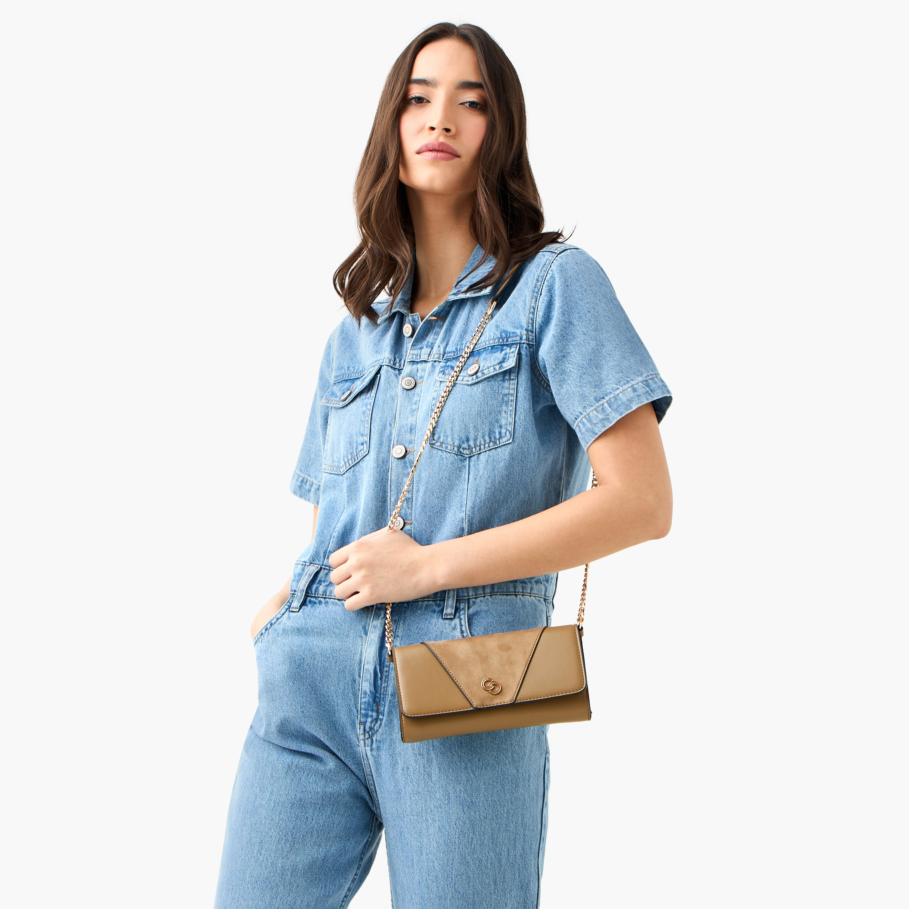 شنطة كروس بودي شمواه بزر إغلاق من سيليست-women-bagsandwallets-handbags-image-2