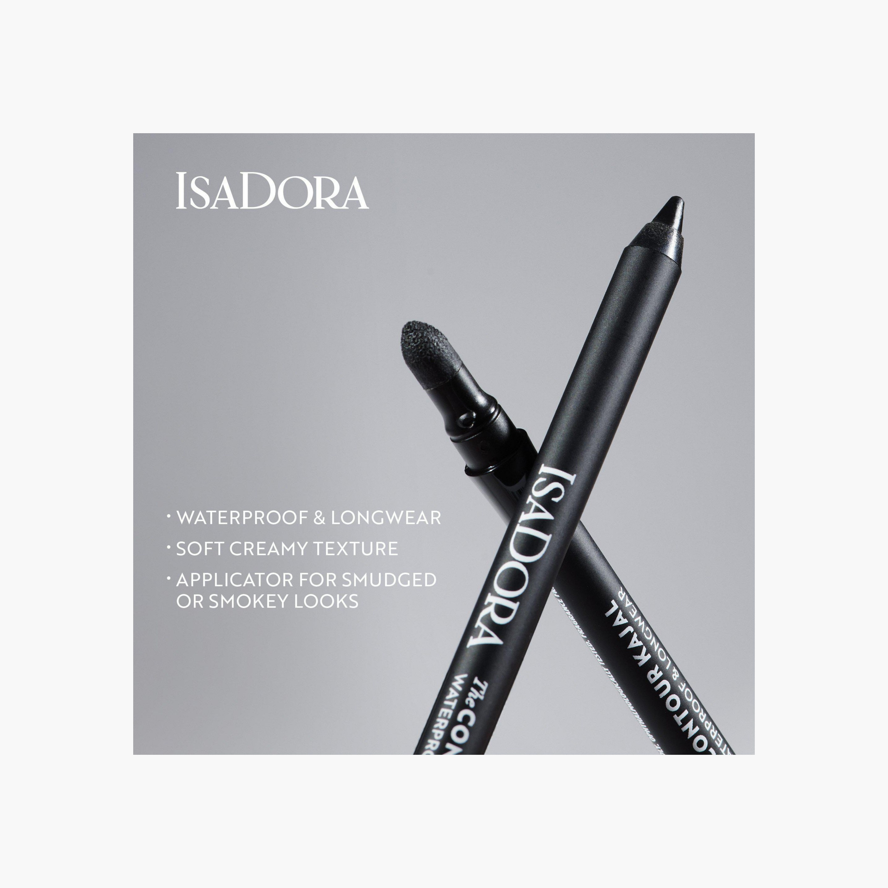 Isadora Waterproof Contour Kajal Pencil -1.2g-beautyandpersonalcare-makeup-eyes-kajal-image-4