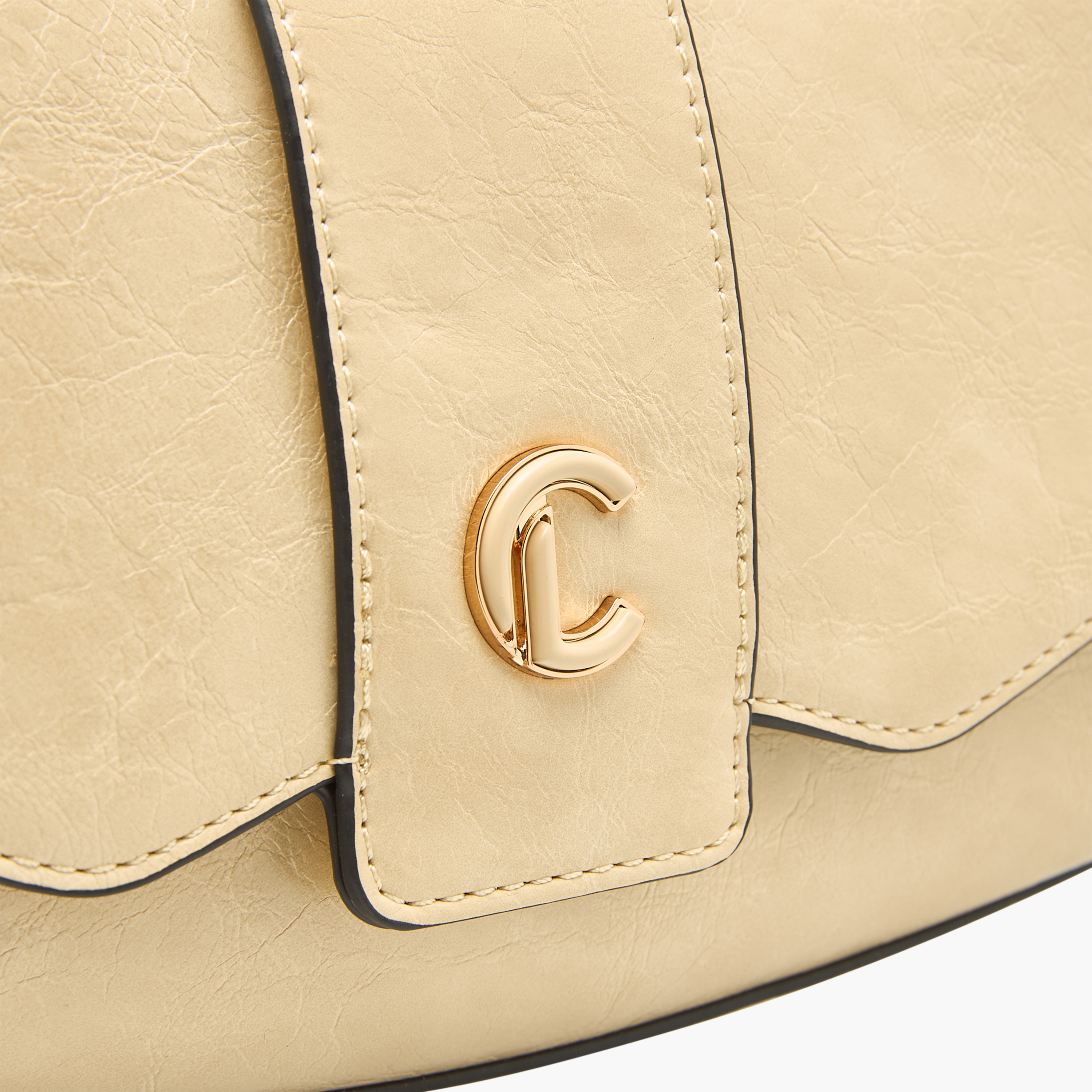 شنطة ساتشيل سادة بزر إغلاق وحزام قابل للفصل من لو كونفورت-women-bagsandwallets-handbags-image-6