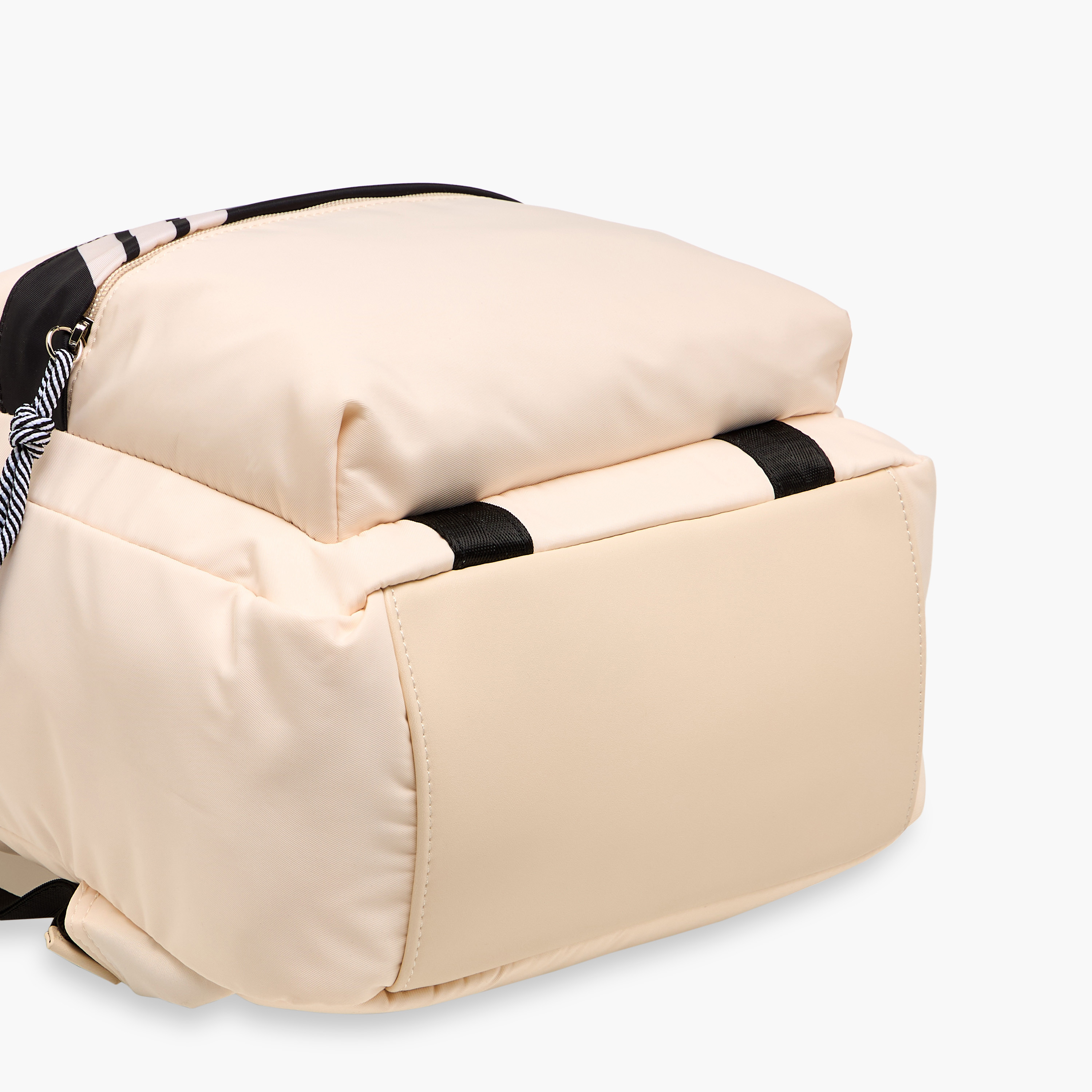 Lee Cooper Colourblock Backpack with Adjustable Shoulder Straps and Zip Closure - 13x30x40 cm-men-bags-image-6