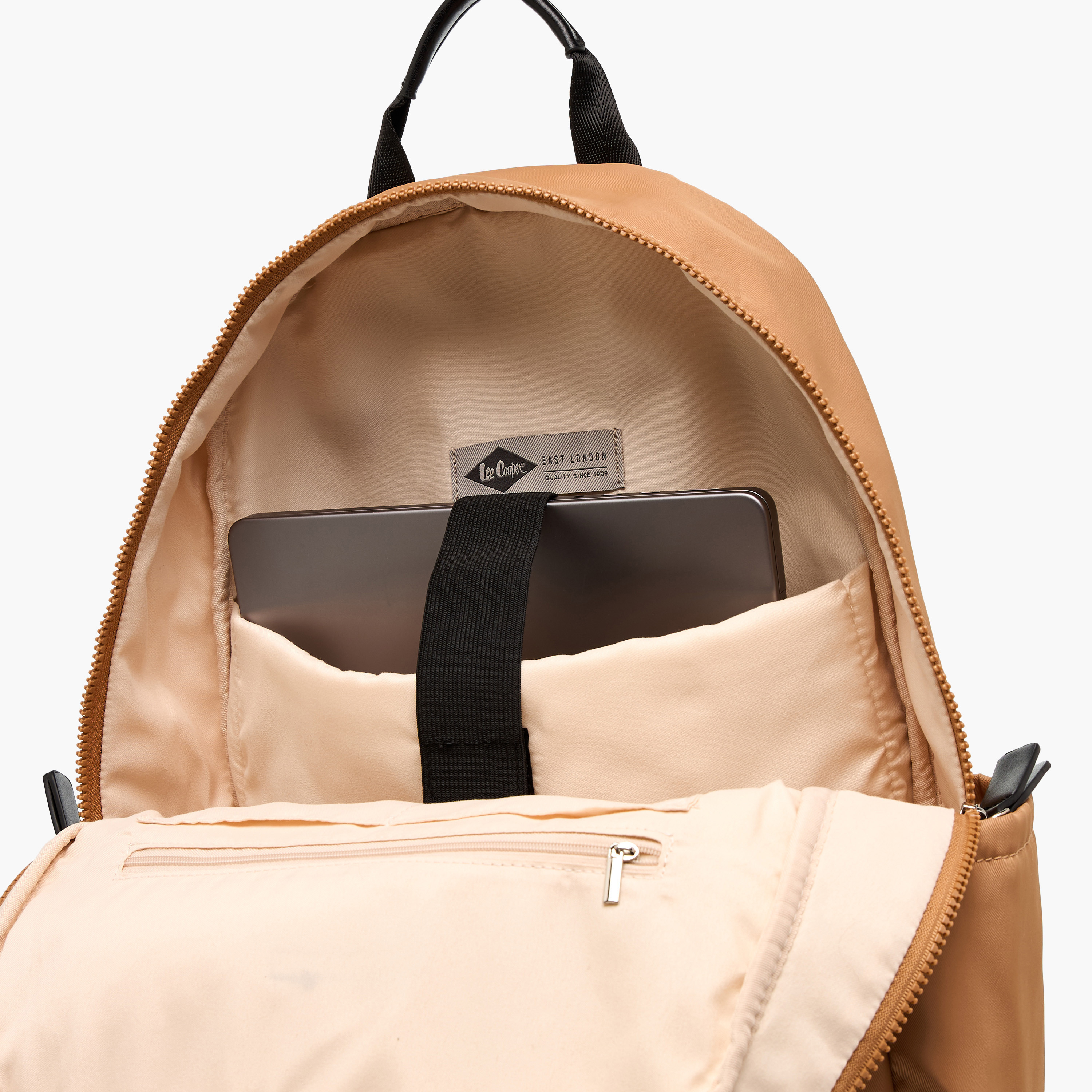 Lee Cooper Colourblock Backpack with Adjustable Shoulder Straps and Zip Closure - 13x30x41 cm-men-bags-image-7