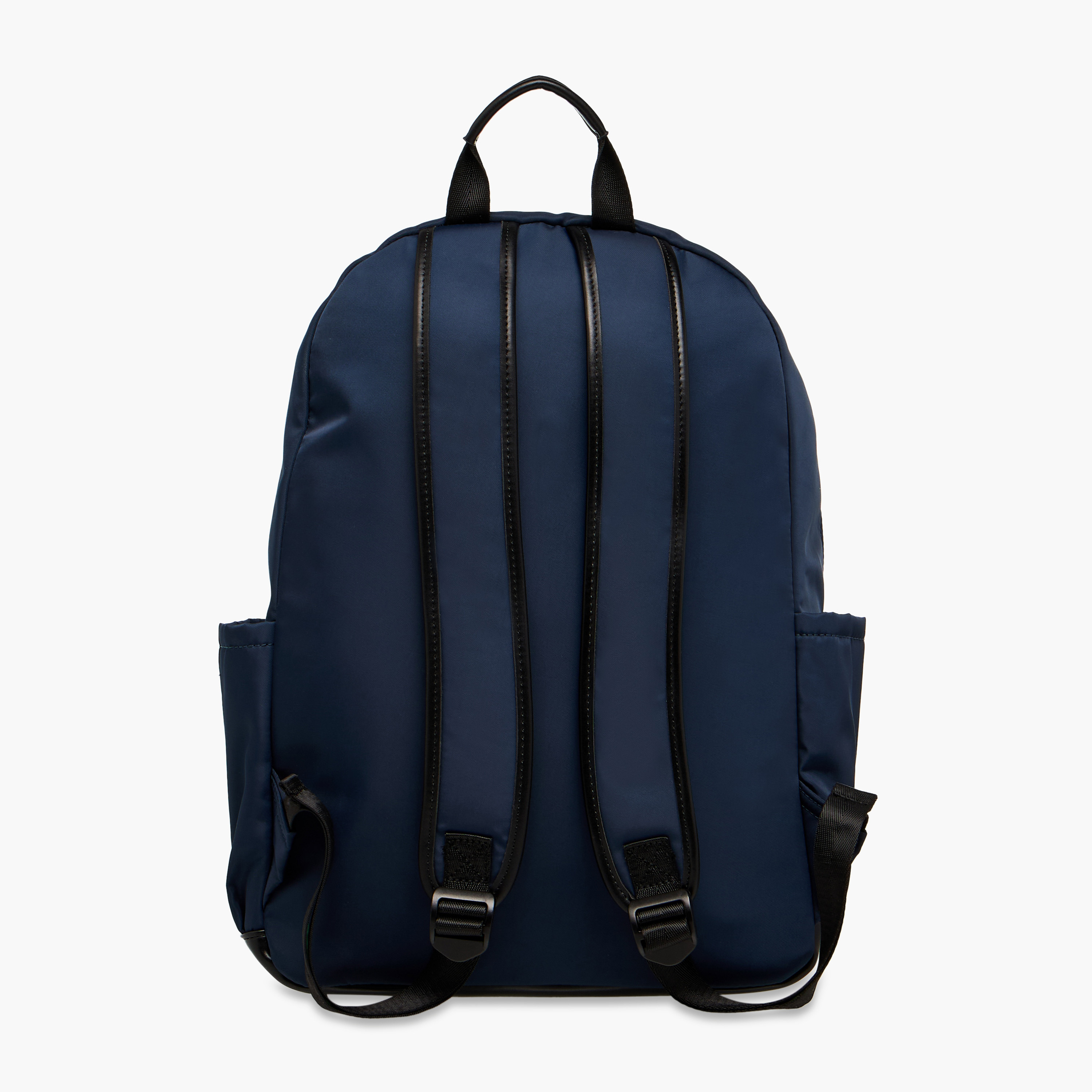 Lee Cooper Colourblock Backpack with Adjustable Shoulder Straps and Zip Closure - 13x30x41 cm-men-bags-image-3