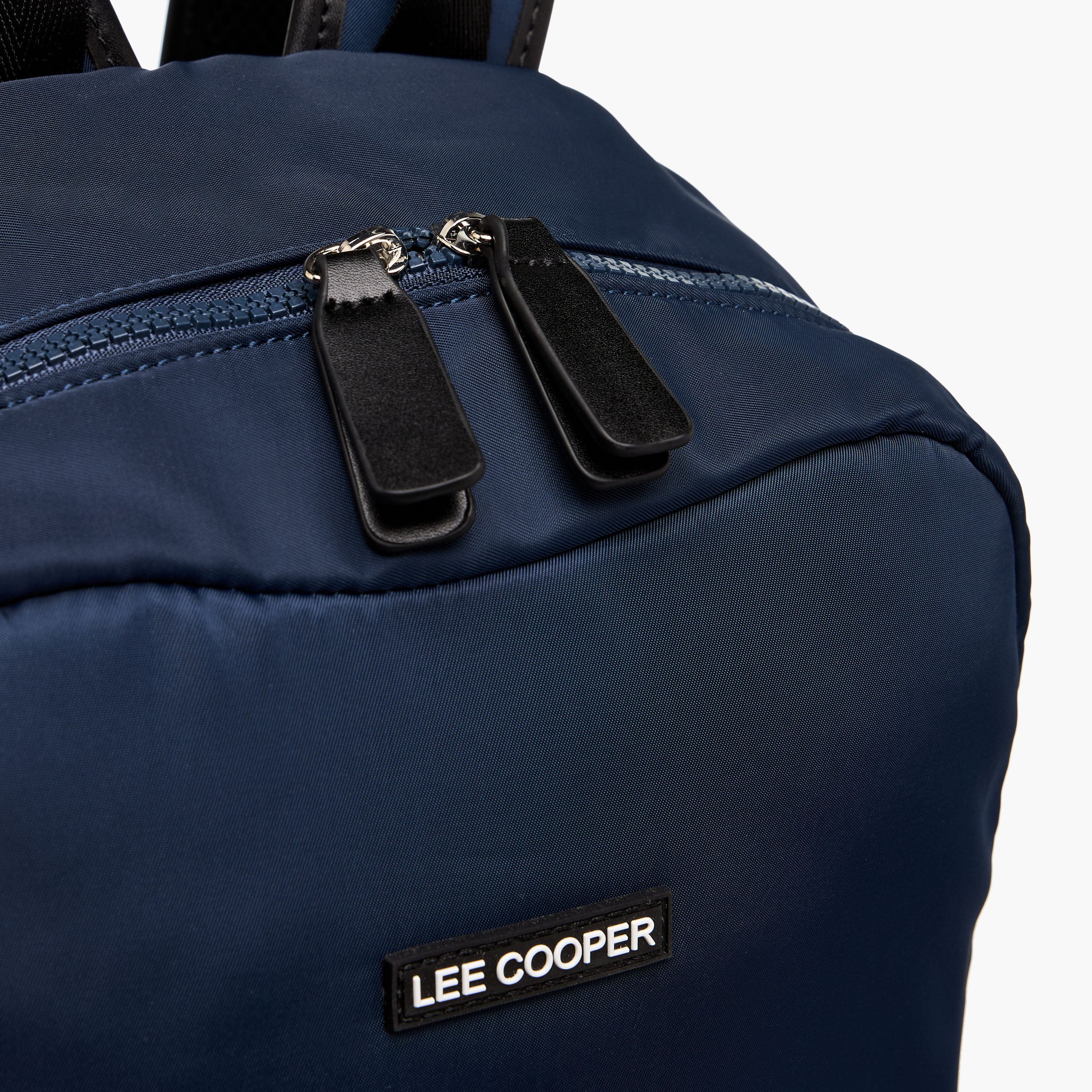 Lee Cooper Colourblock Backpack with Adjustable Shoulder Straps and Zip Closure - 13x30x41 cm-men-bags-image-5