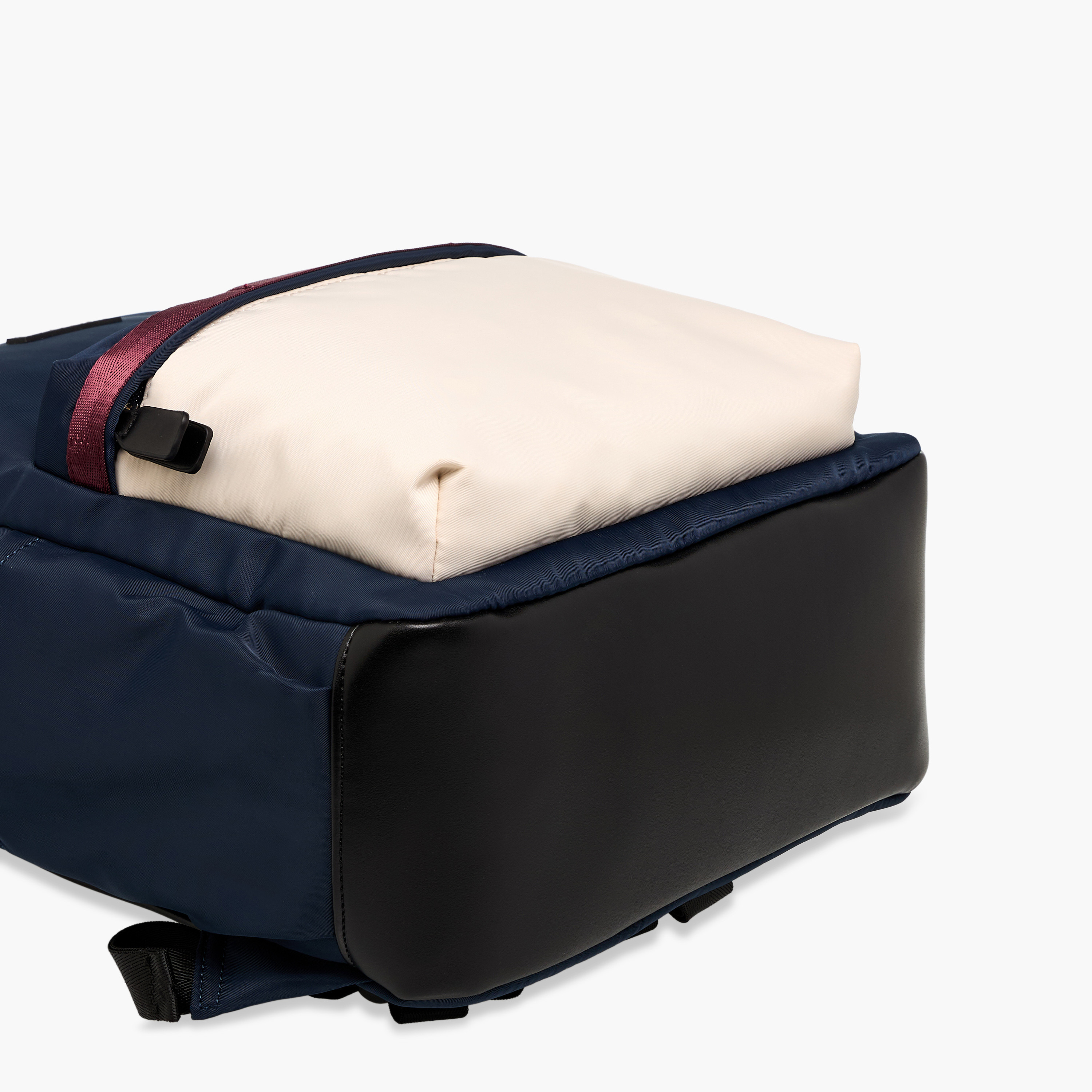 Lee Cooper Colourblock Backpack with Adjustable Shoulder Straps and Zip Closure - 13x30x41 cm-men-bags-image-6