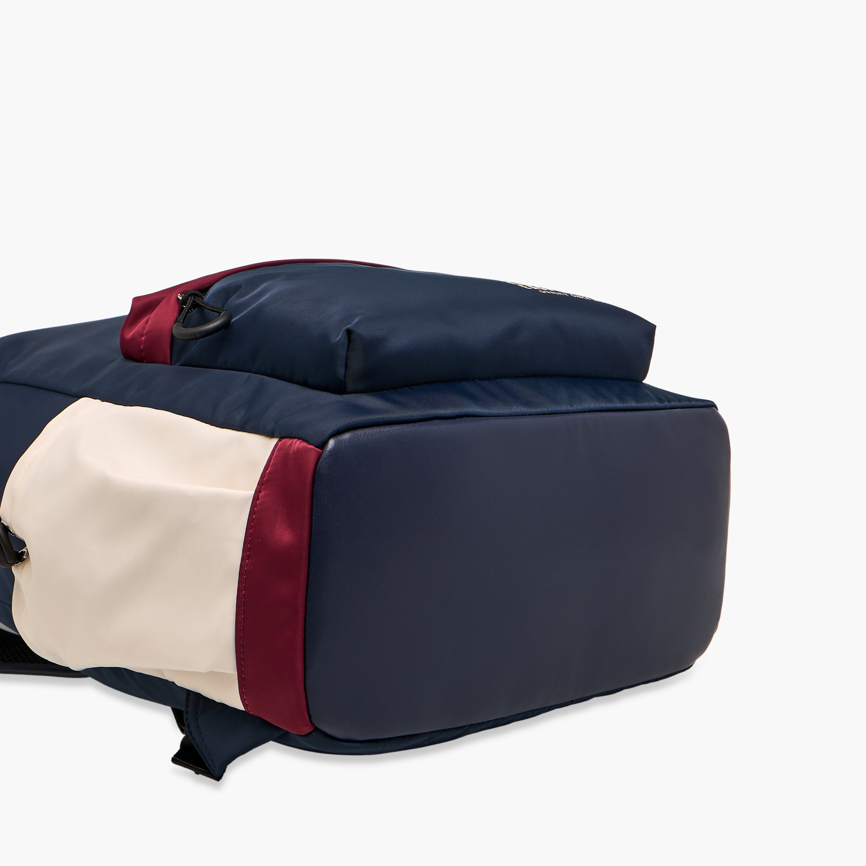 Lee Cooper Printed Backpack with Adjustable Shoulder Straps and Zip Closure - 13x30x41 cm-men-bags-image-6