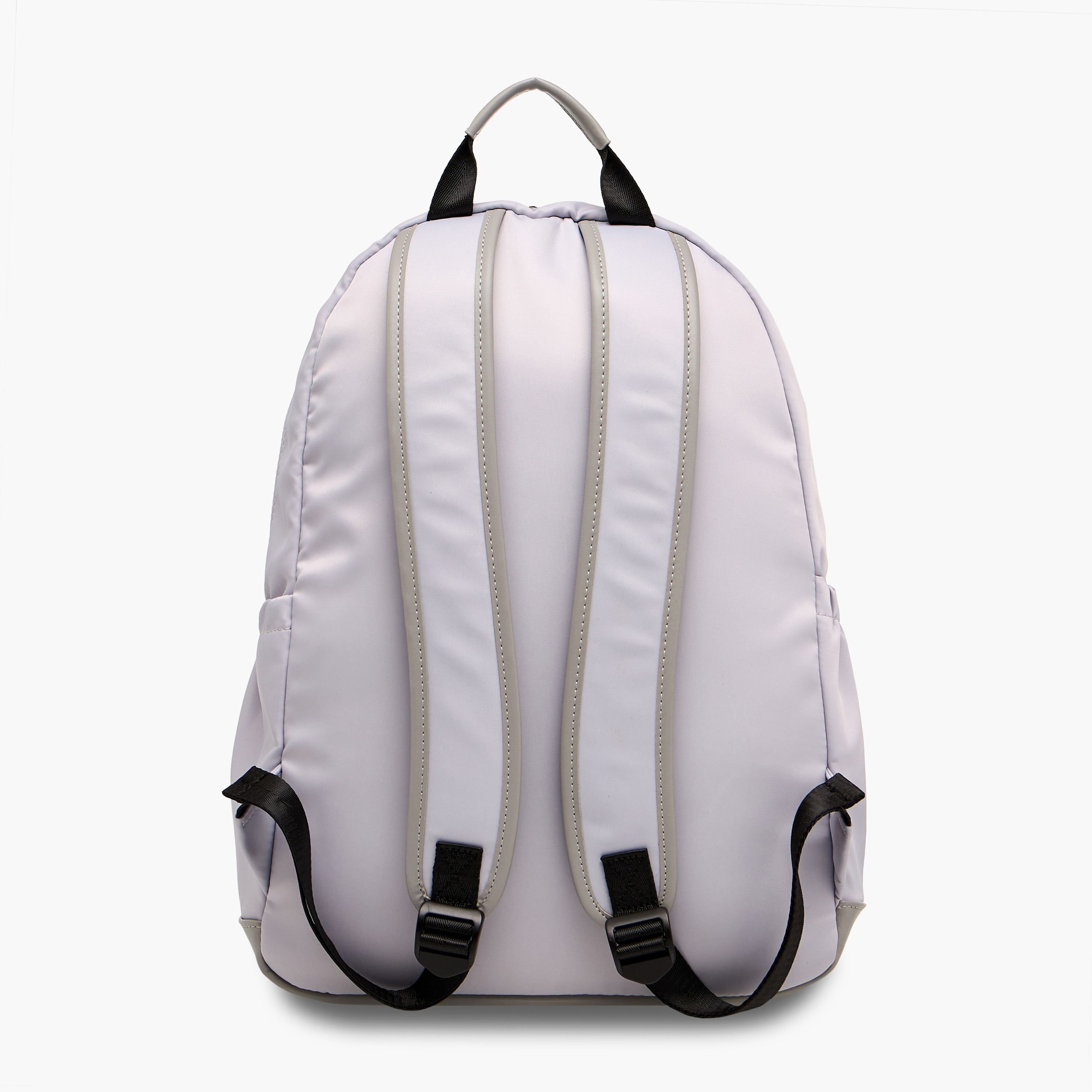 Lee Cooper Printed Backpack with Adjustable Shoulder Straps and Zip Closure - 13x30x41 cm-women-bagsandwallets-backpacks-image-3