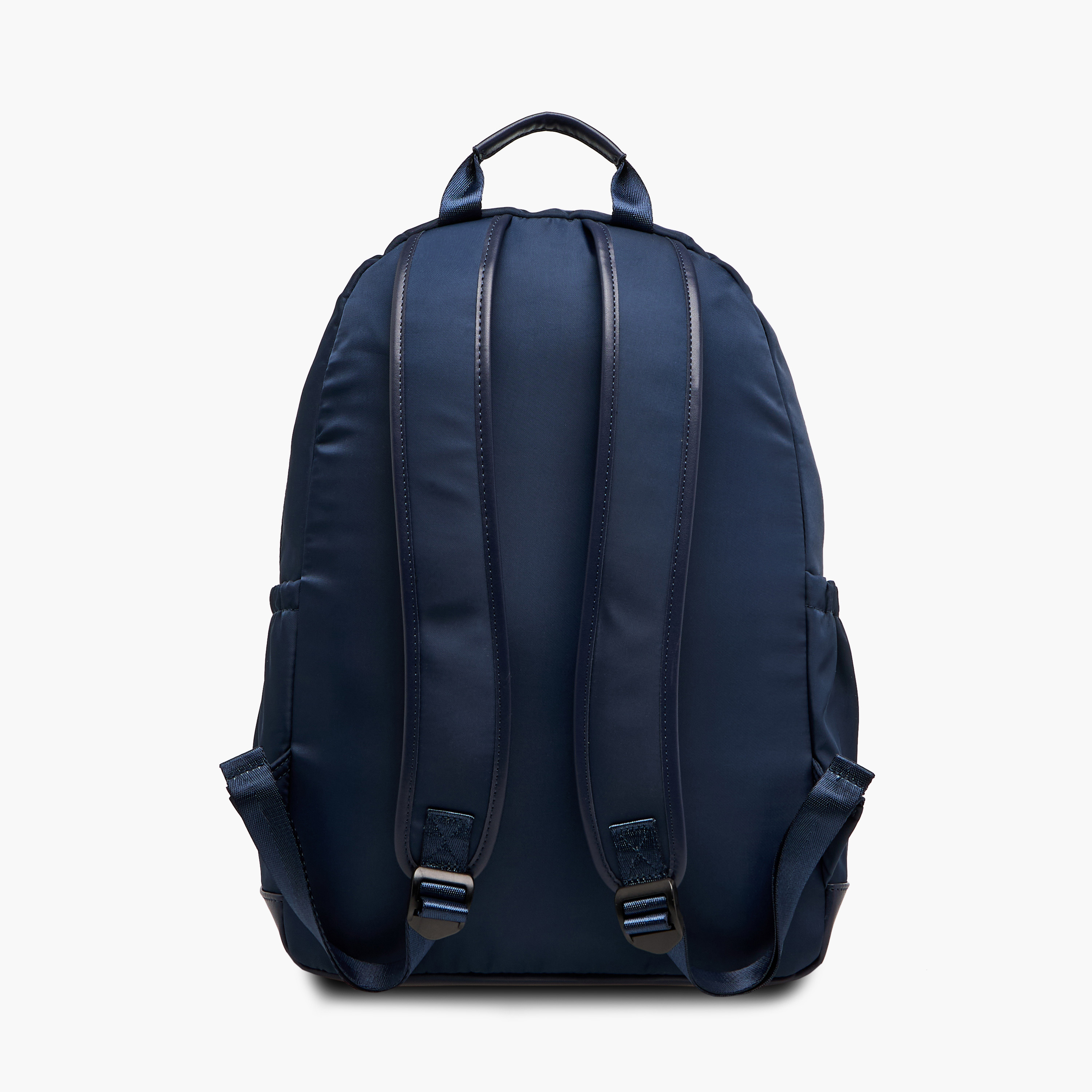 Lee Cooper Printed Backpack with Adjustable Shoulder Straps and Zip Closure - 13x30x41 cm-women-bagsandwallets-backpacks-image-3