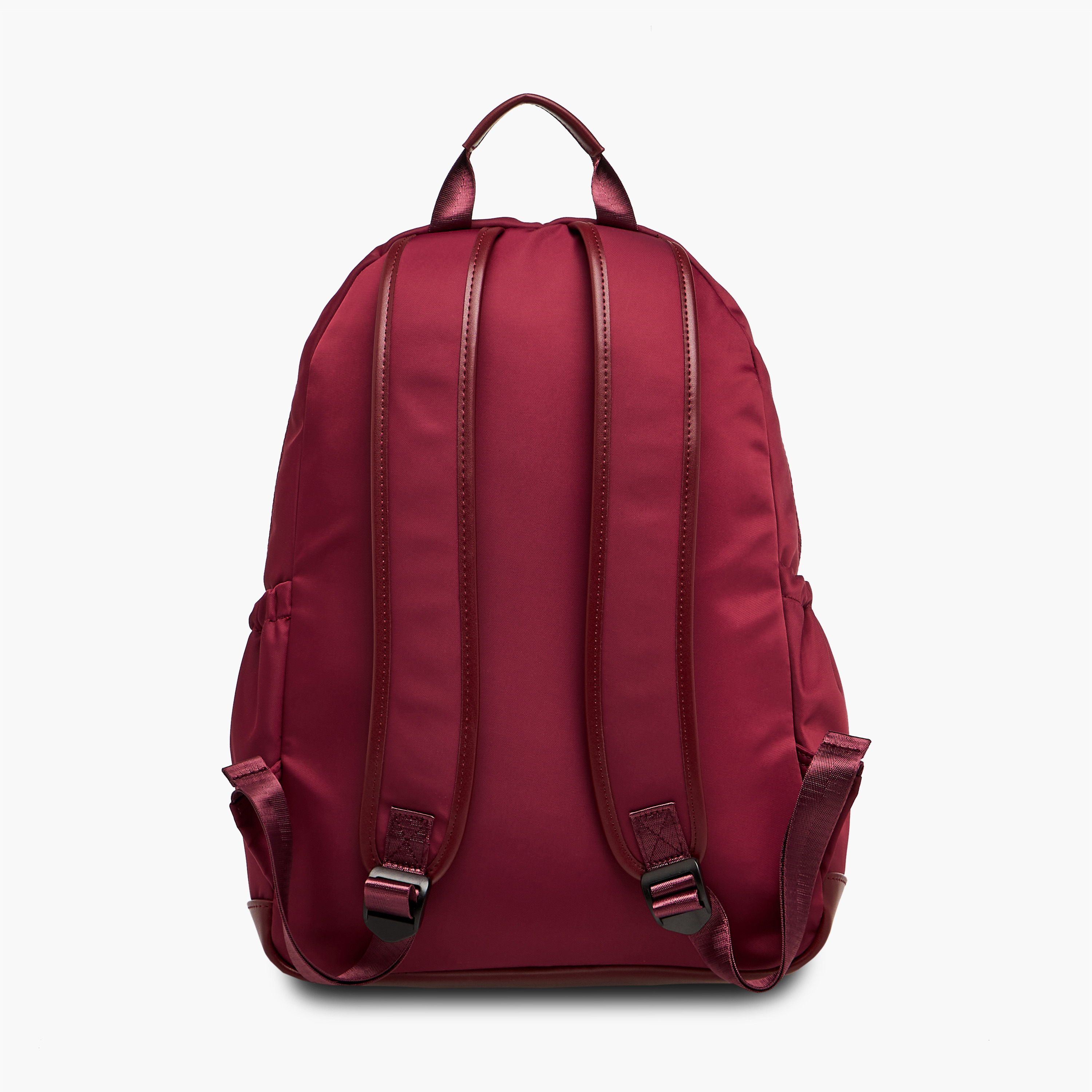 Lee Cooper Printed Backpack with Adjustable Shoulder Straps and Zip Closure - 13x30x41 cm-women-bagsandwallets-backpacks-image-3