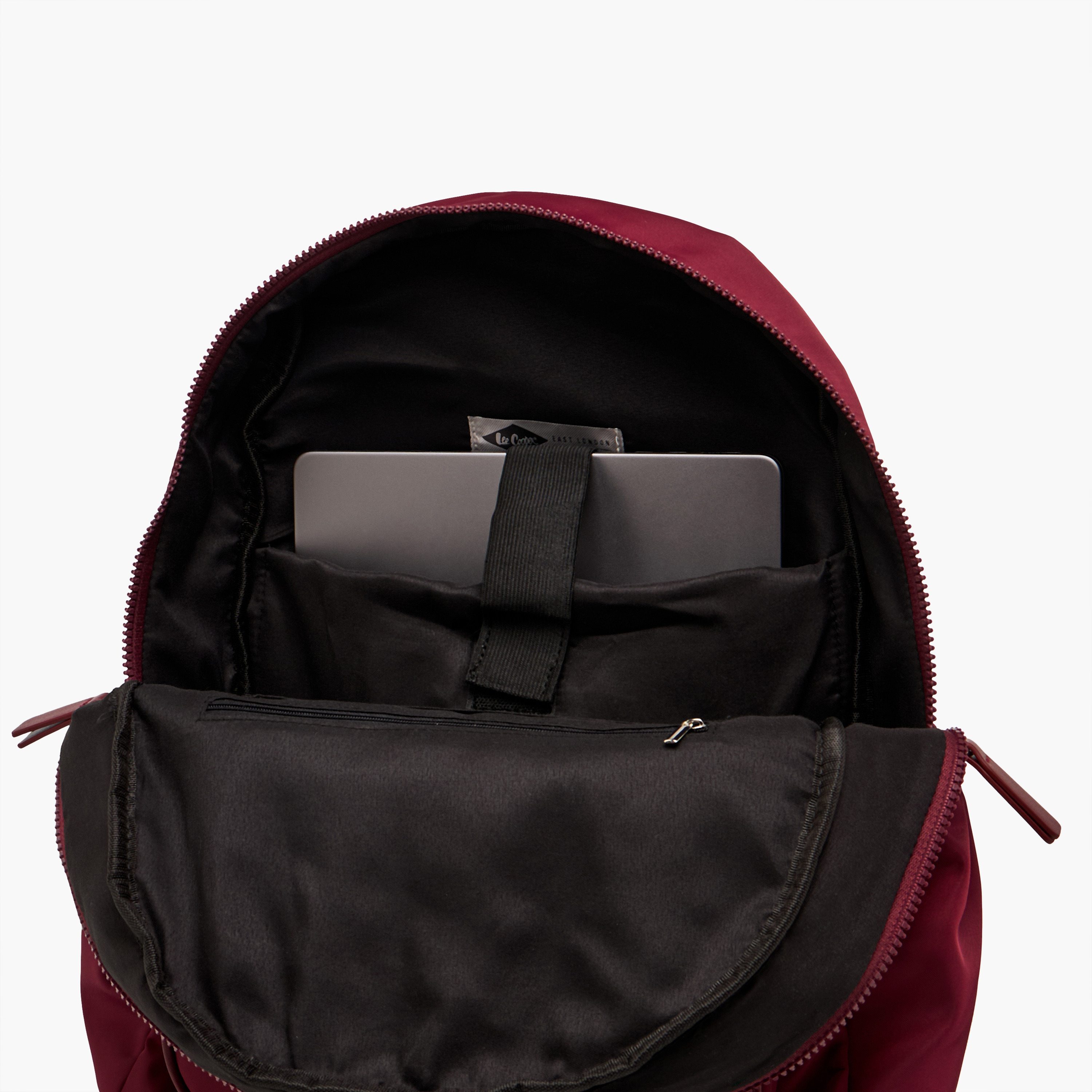 Lee Cooper Printed Backpack with Adjustable Shoulder Straps and Zip Closure - 13x30x41 cm-women-bagsandwallets-backpacks-image-6