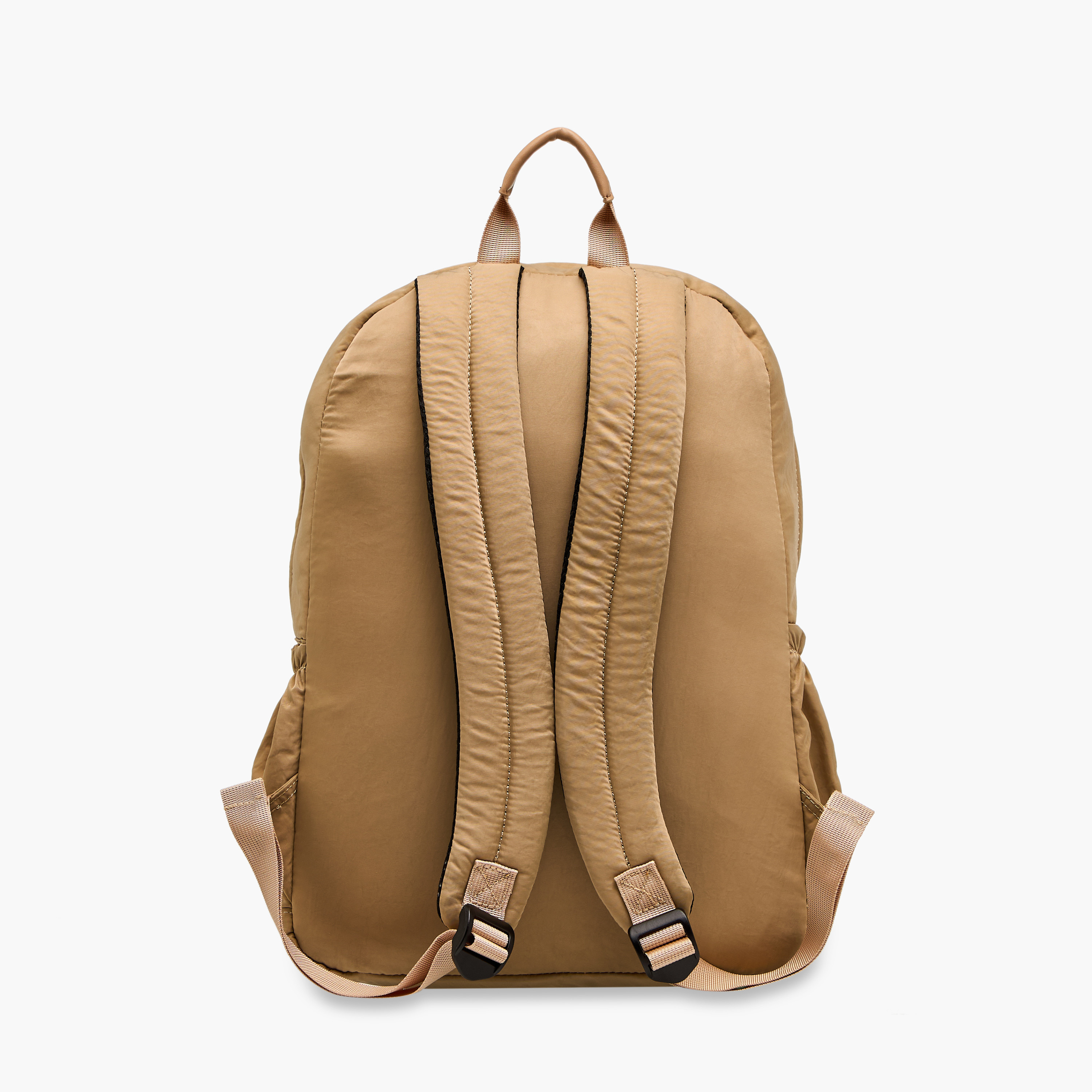 Lee Cooper Rope Accent Backpack with Adjustable Shoulder Straps and Zip Closure - 13x30x40 cm-men-bags-image-3