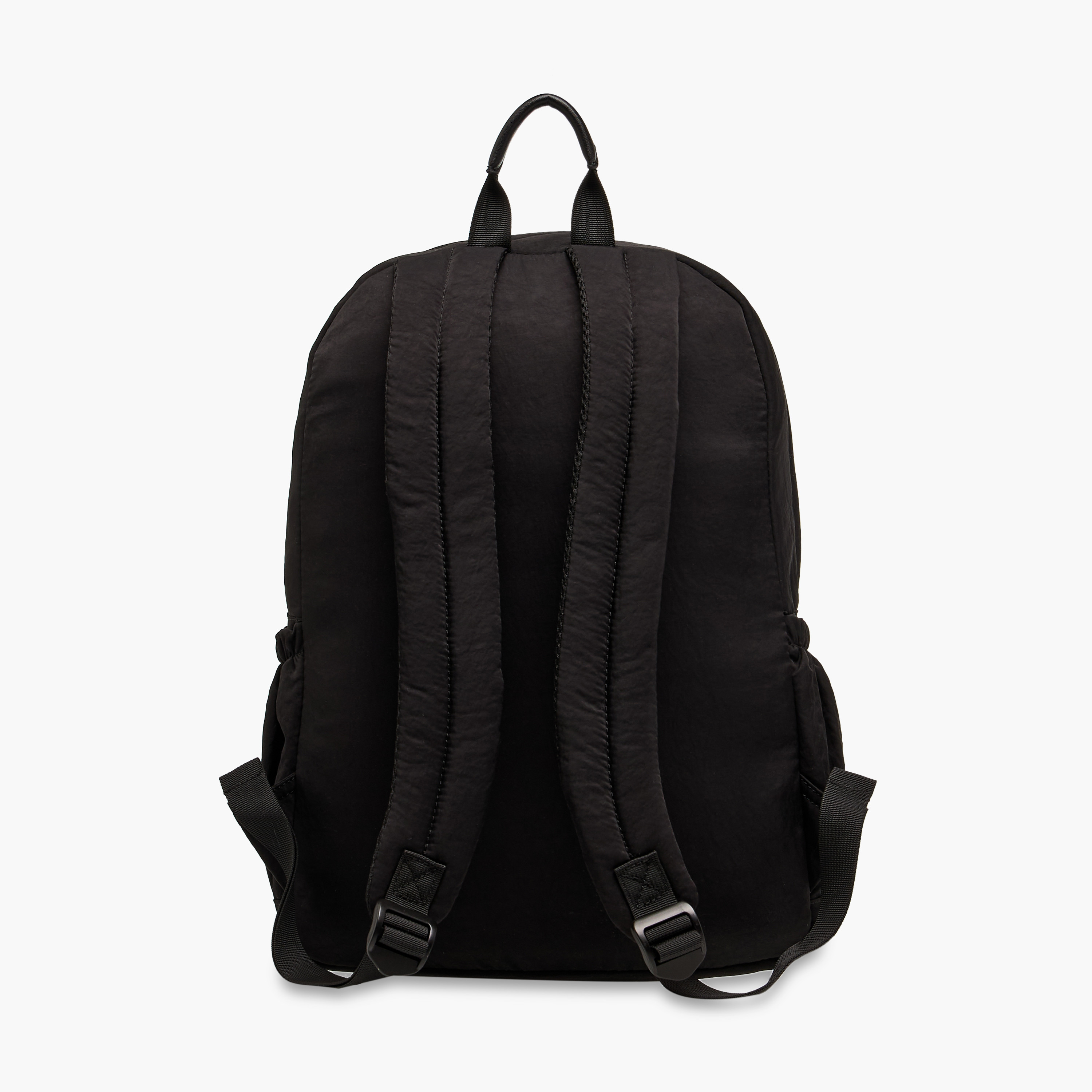 Lee Cooper Rope Accent Backpack with Adjustable Shoulder Straps and Zip Closure - 13x30x40 cm-men-bags-image-3