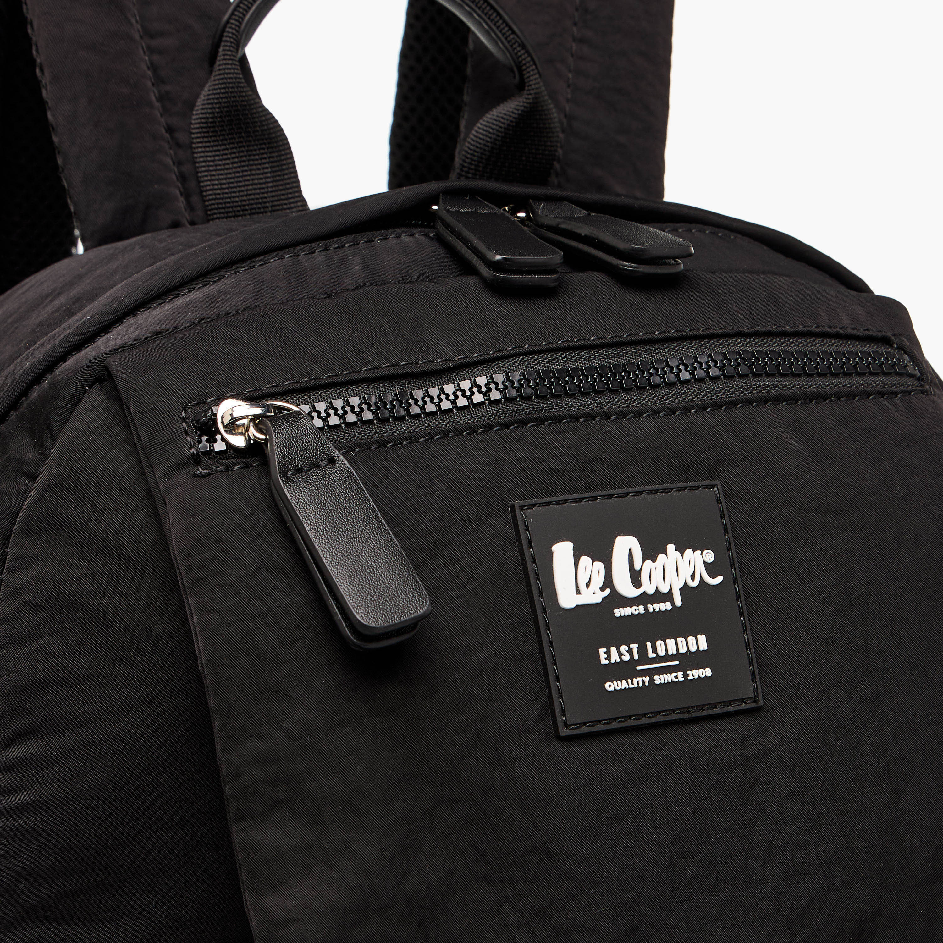 Lee Cooper Rope Accent Backpack with Adjustable Shoulder Straps and Zip Closure - 13x30x40 cm-men-bags-image-4