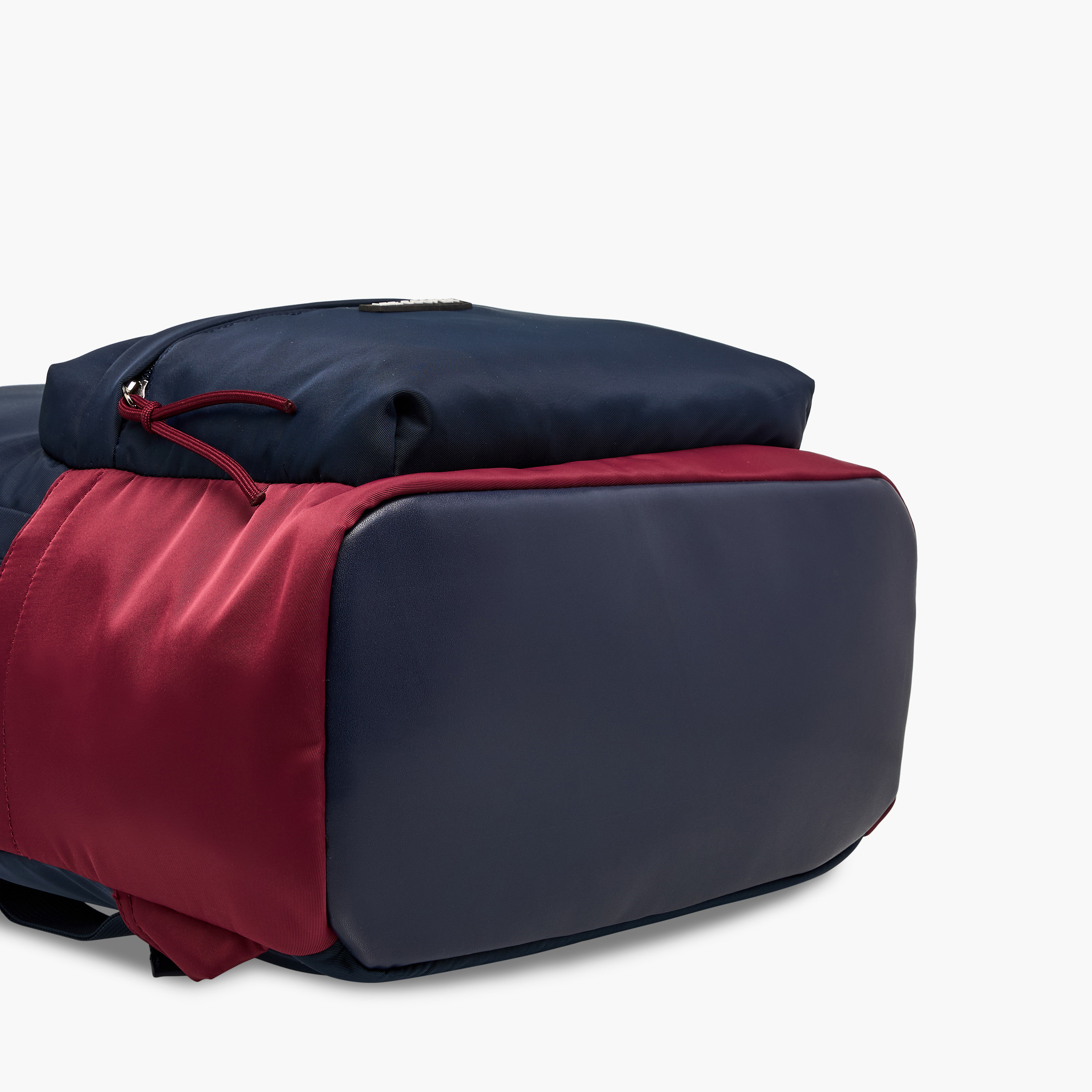 Lee Cooper Colourblock Backpack with Adjustable Shoulder Straps and Zip Closure - 15x30x40 cm-men-bags-image-5