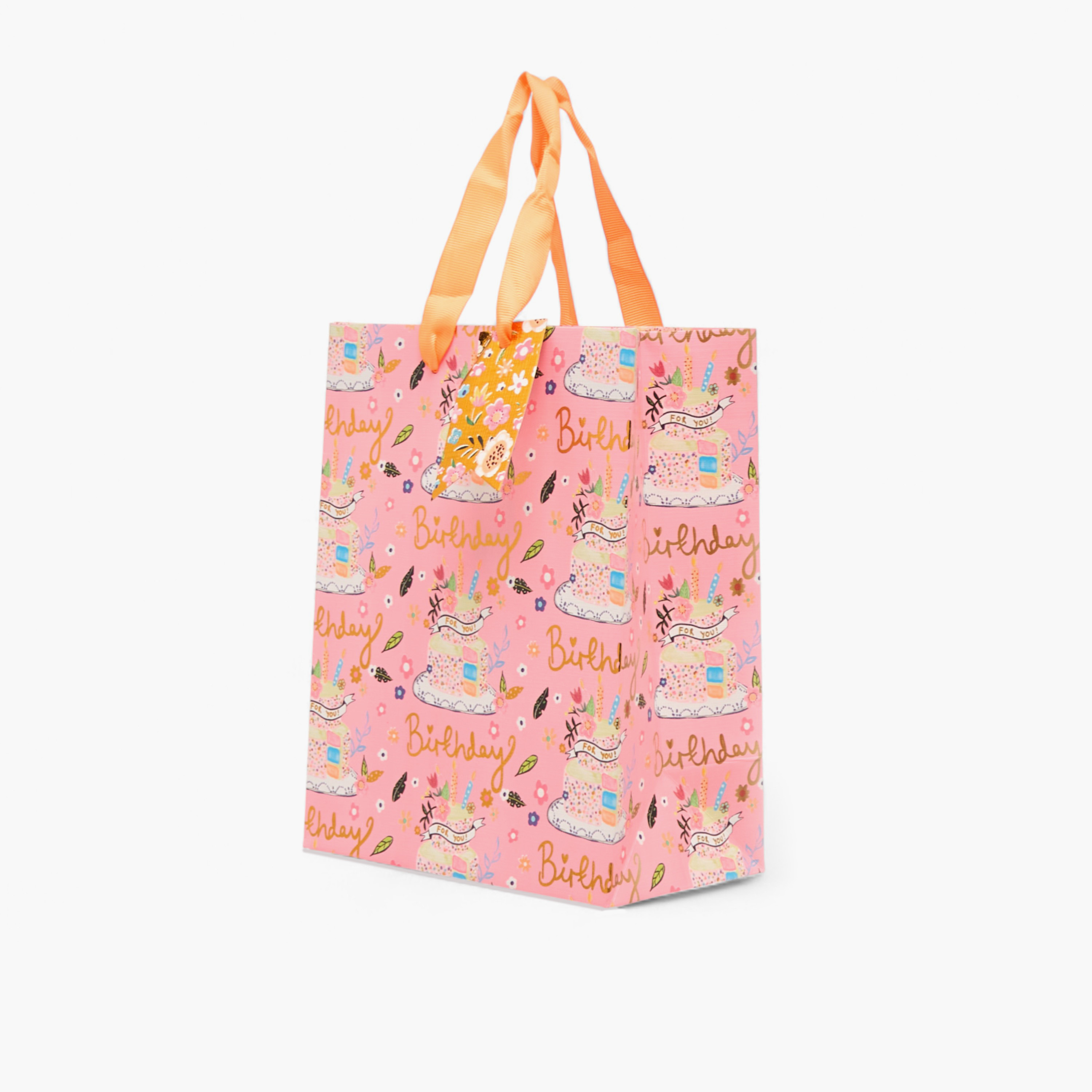Findz Birthday Print Paper Gift Bag - Medium-household-giftingaccessories-giftings-image-2